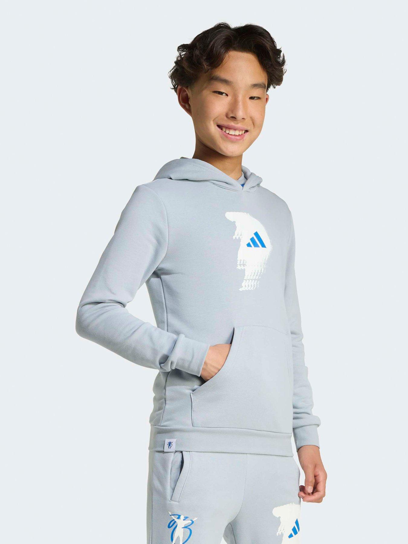 adidas Junior Jude Bellingham Hoodie - Grey