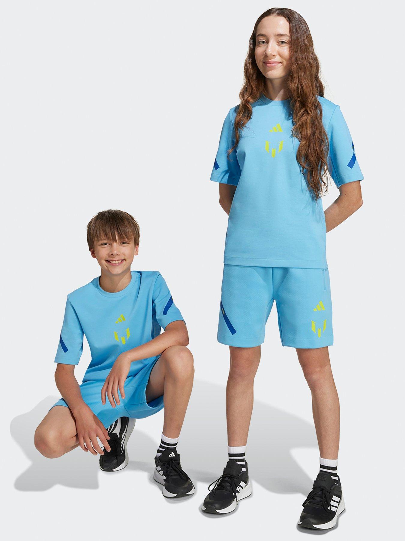 Adidas Junior Messi Zne Short - Blue