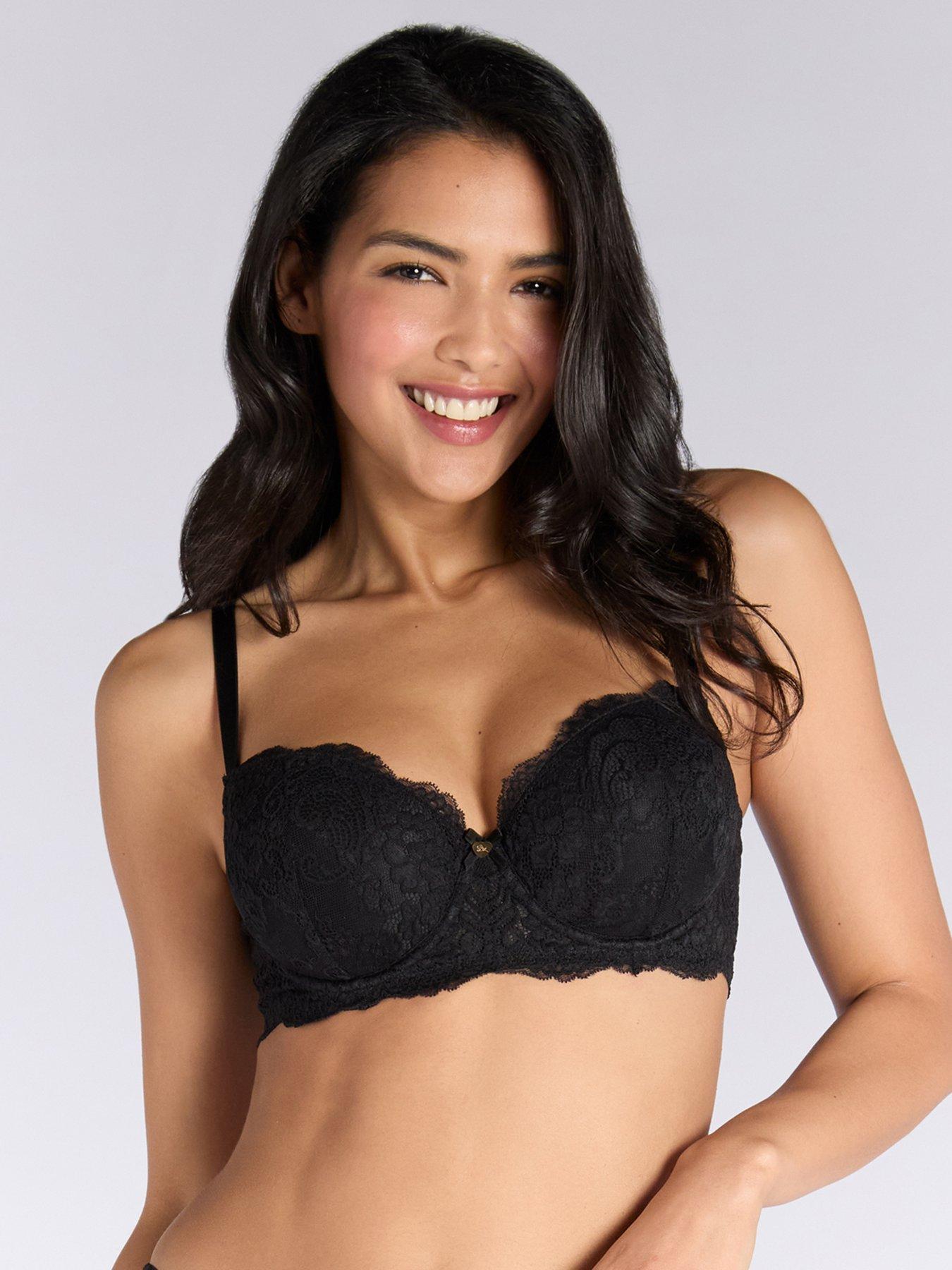 undefined Boux Avenue Emma Balconette Bra (second Sizes) - Black