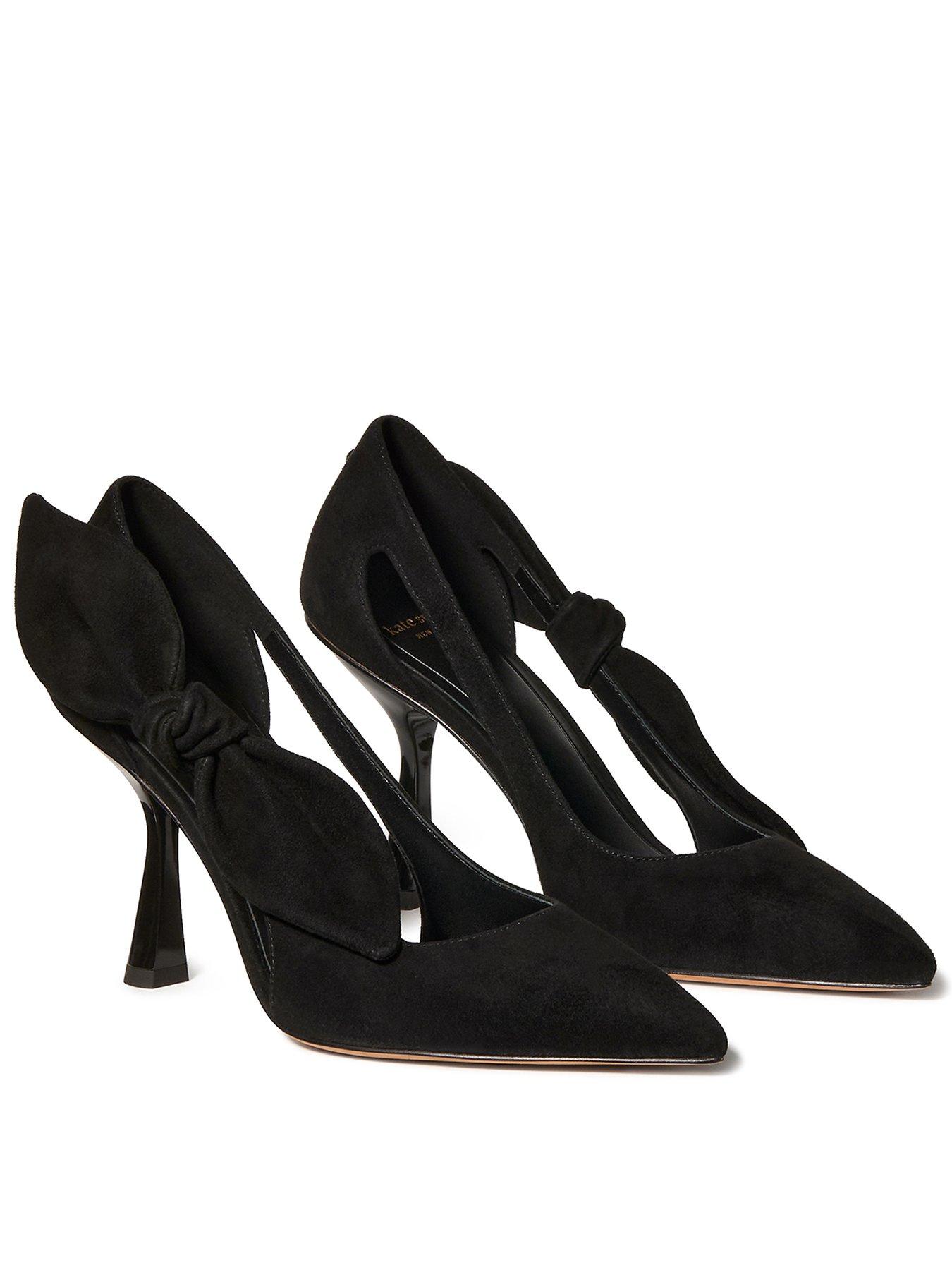 Kate Spade New York Bunnie Suede Pump - Black