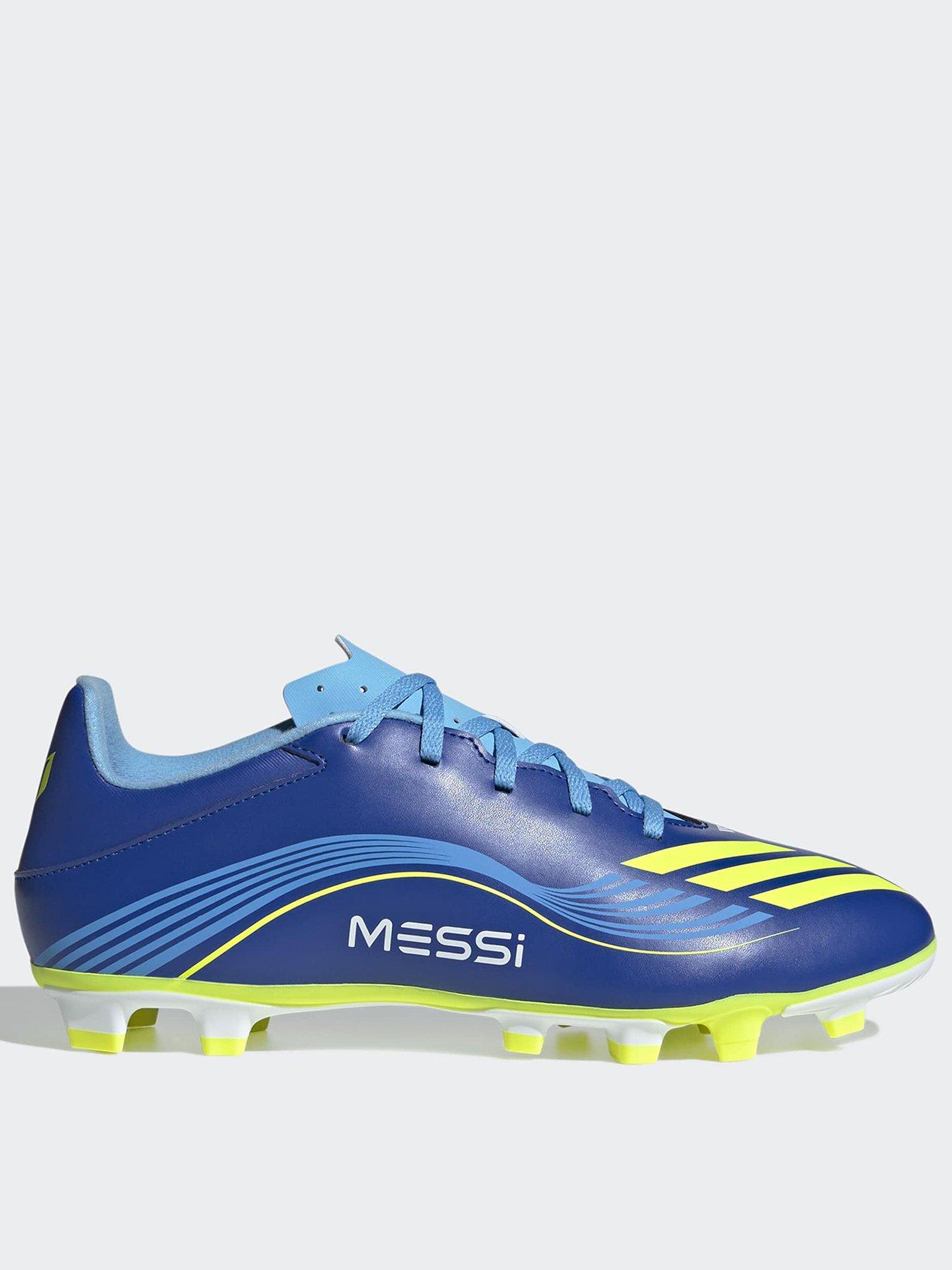 Adidas Mens F50 Messi Club Firm Ground Football Boots - Blue