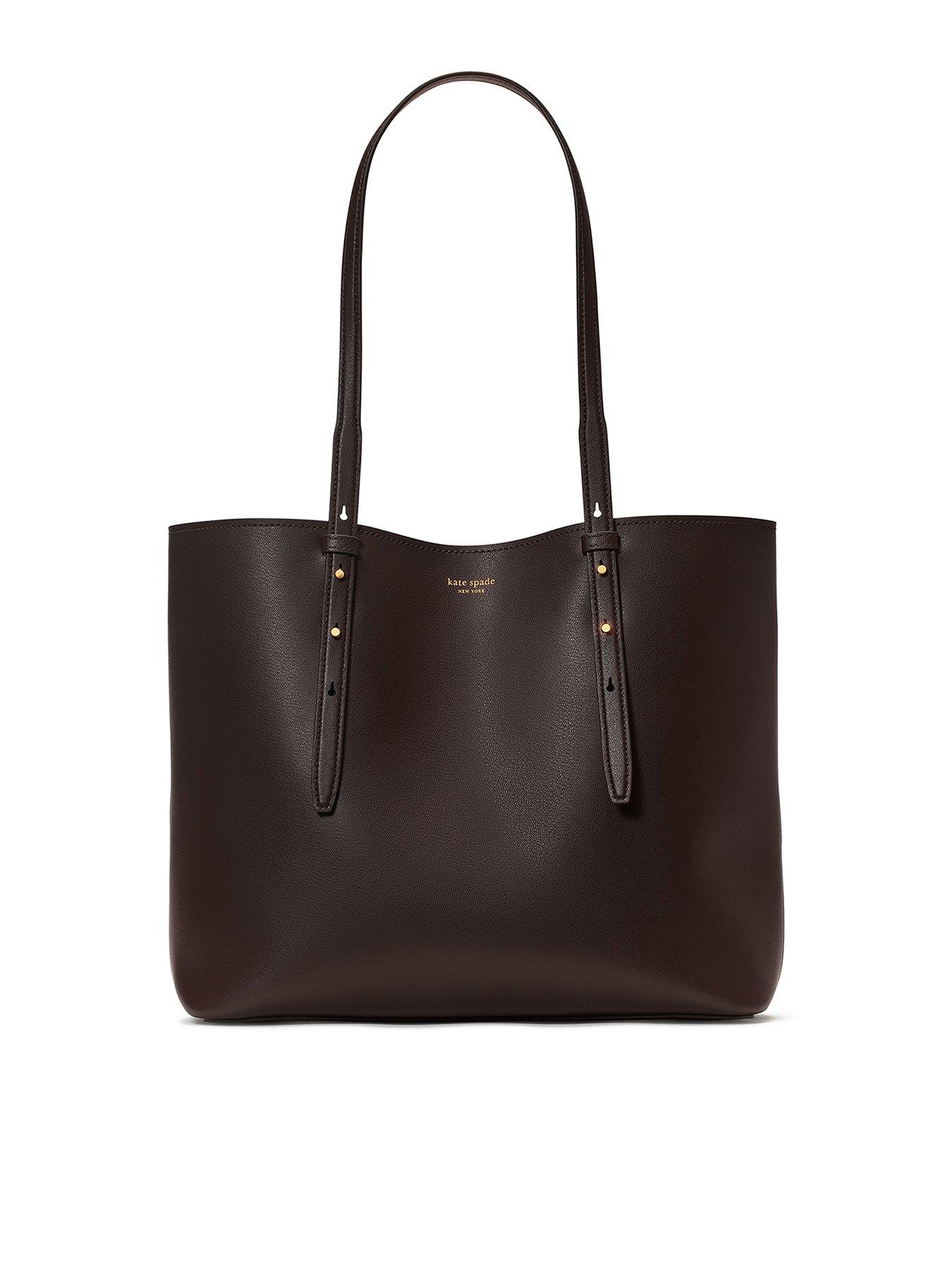 Kate Spade New York Do It All Fine Grain Leather Large Tote - Brown