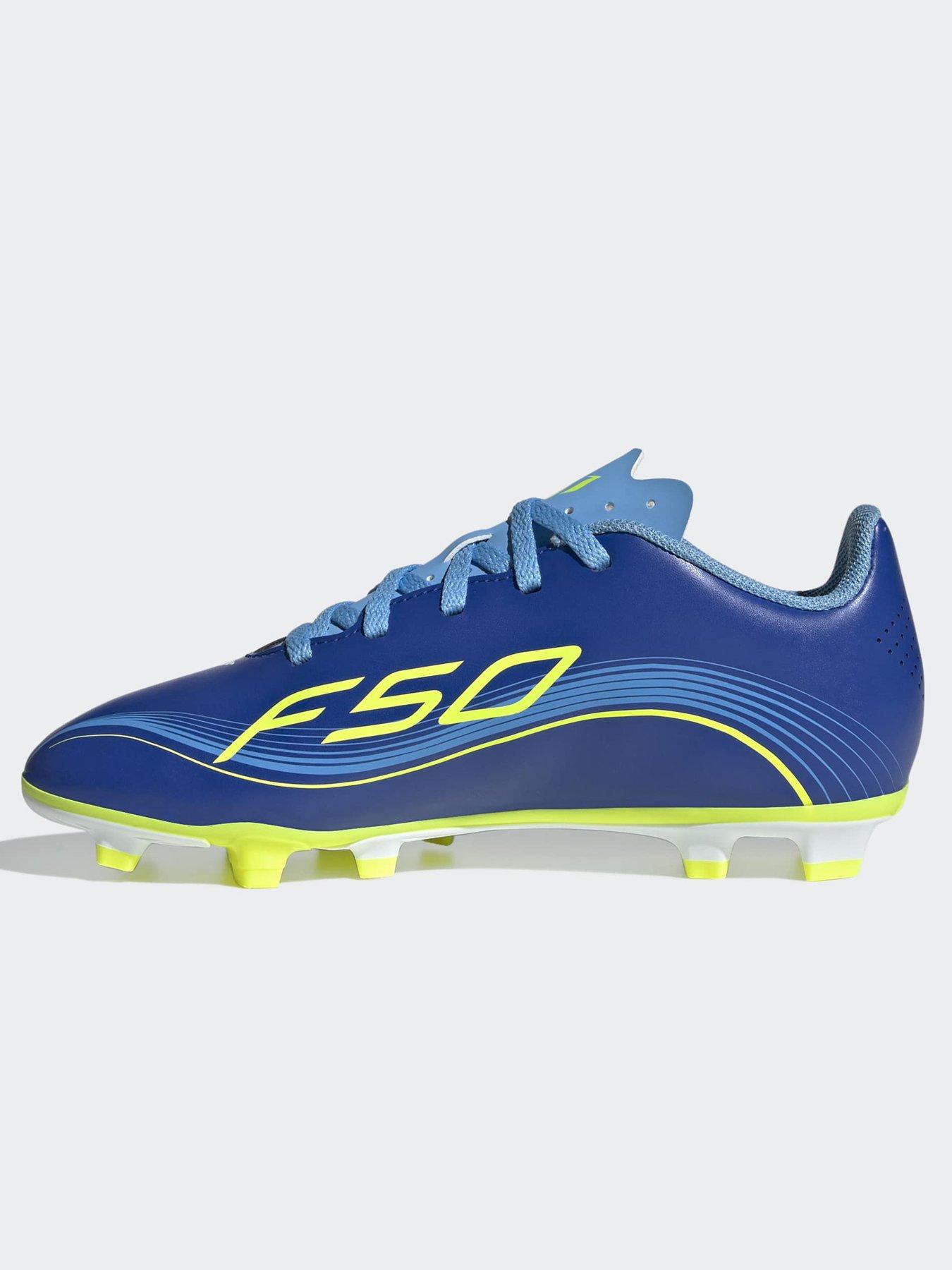 Image 6 of 6 of adidas Junior F50 Messi Club Firm Ground Football Boots - Blue