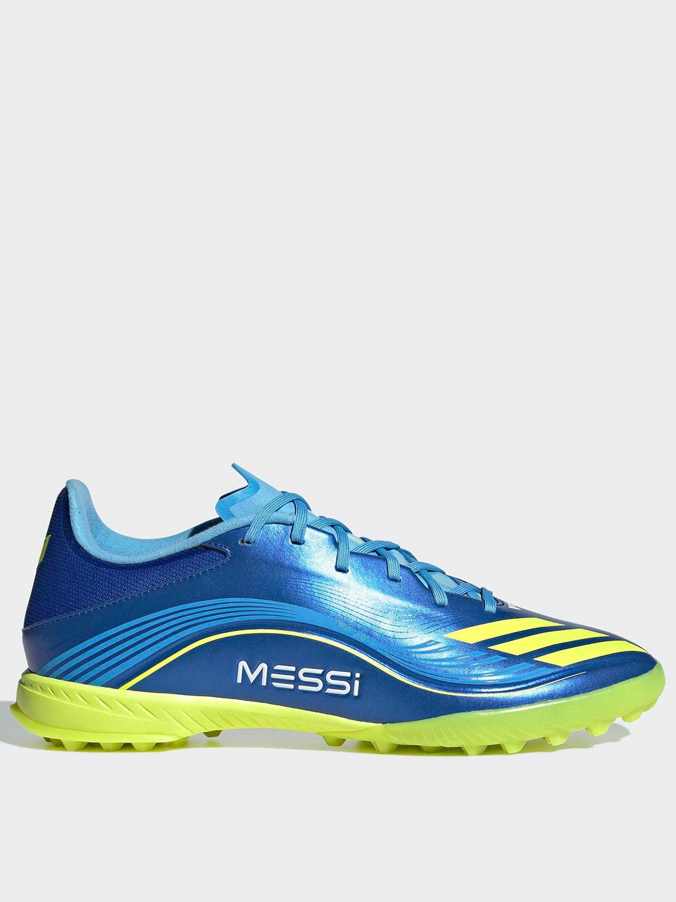 Adidas Mens F50 Messi League Astro Turf Football Boots - Blue