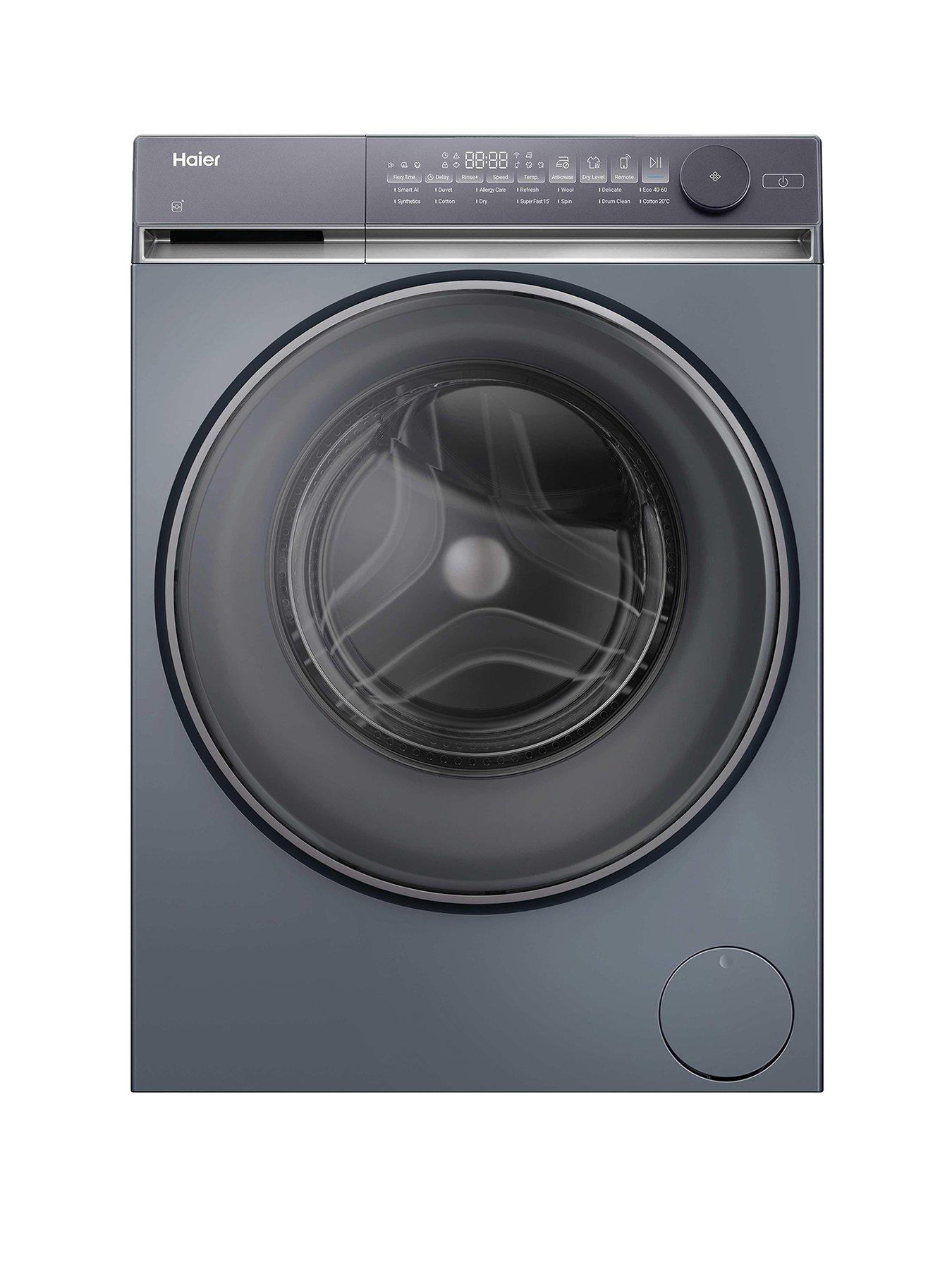 Haier X Series 7 HWD100B14367GUUK, 10+6kg - Graphite
