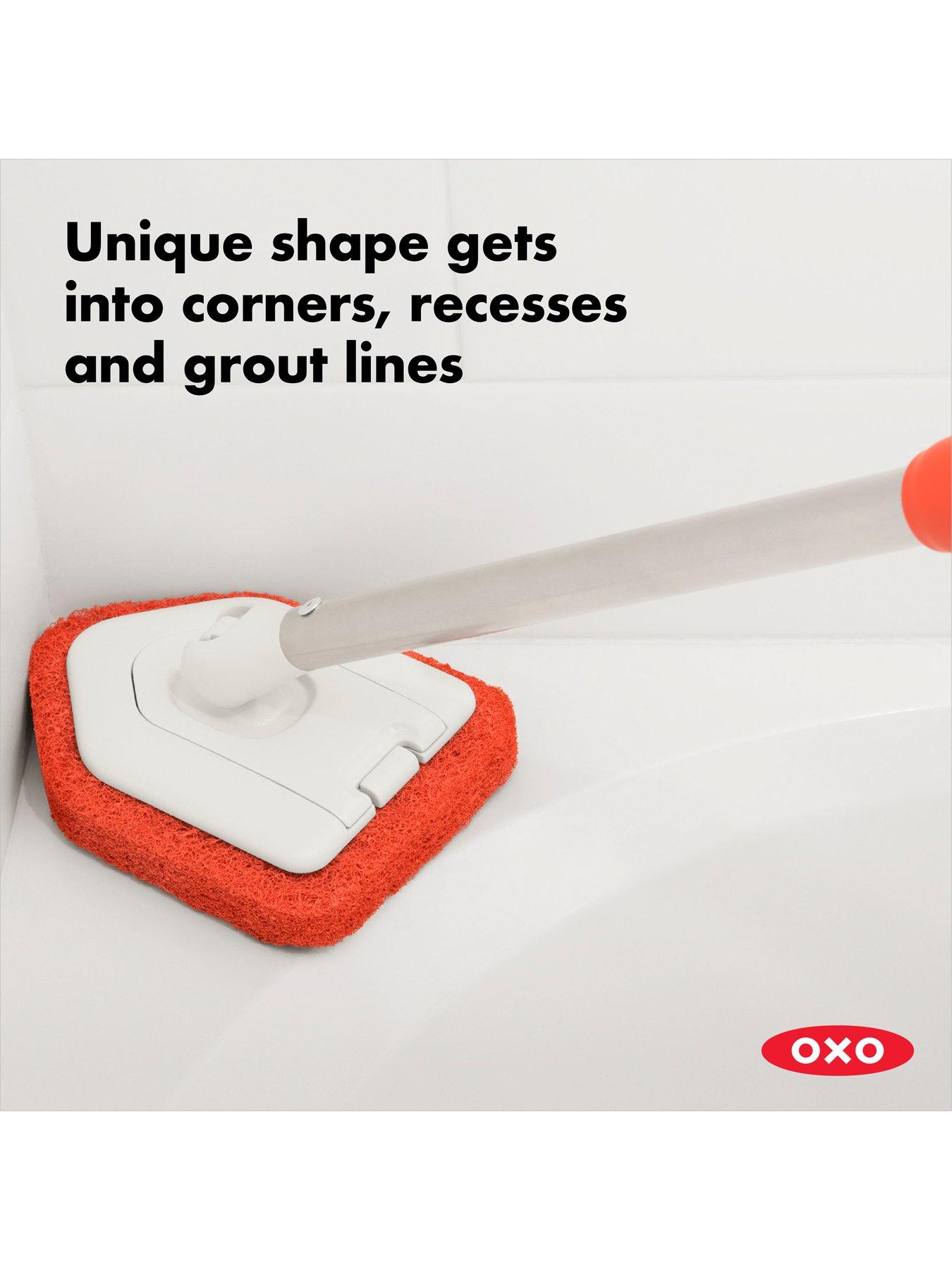 Image 3 of 6 of OXO Extendable Tub &amp; Tile Scrubber