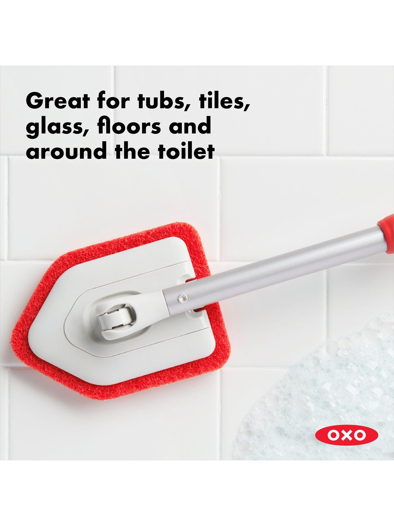 Image 5 of 6 of OXO Extendable Tub &amp; Tile Scrubber