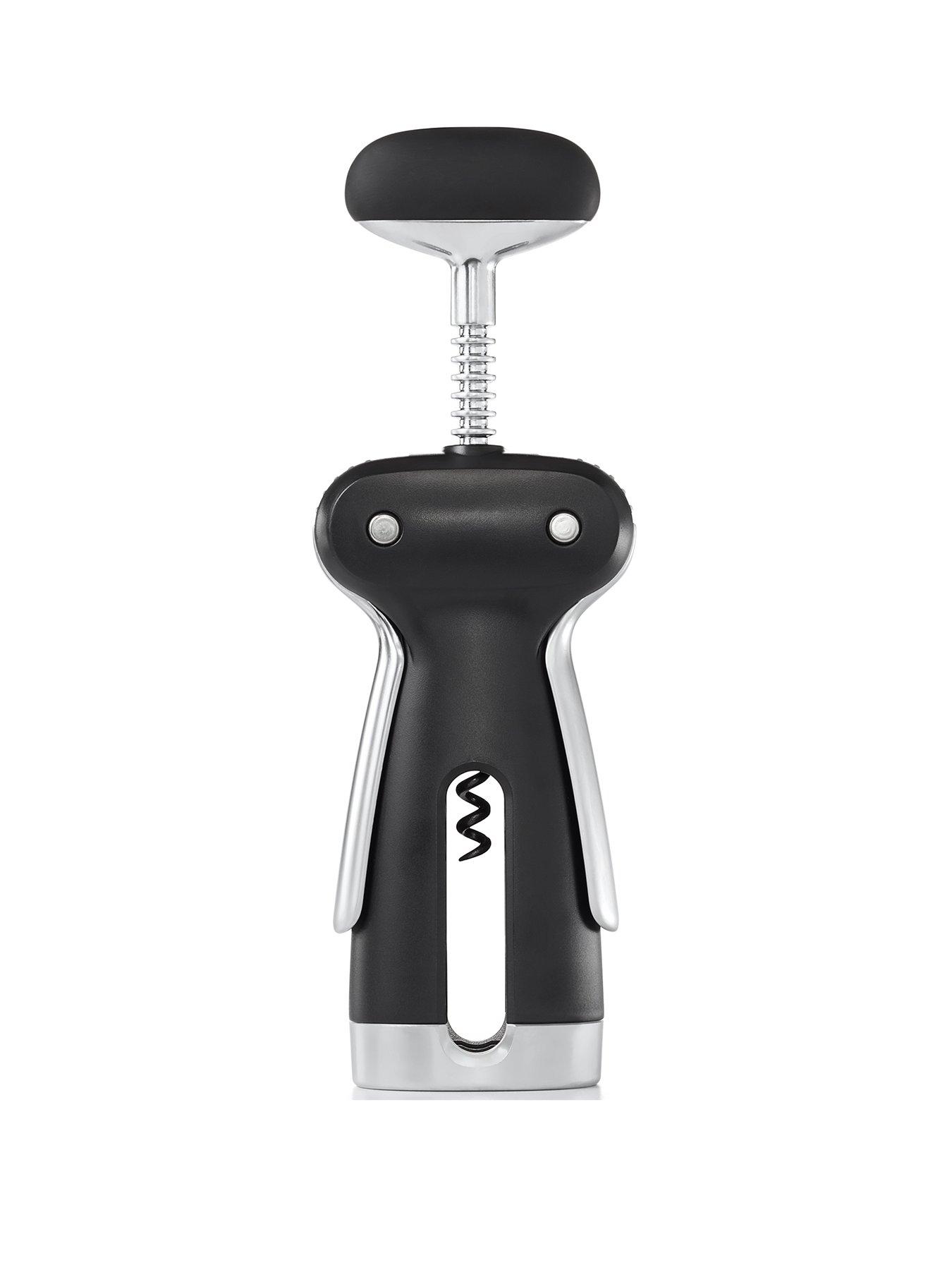 Image 1 of 6 of OXO Steel Winged Corkscrew With Removable Foil Cutter