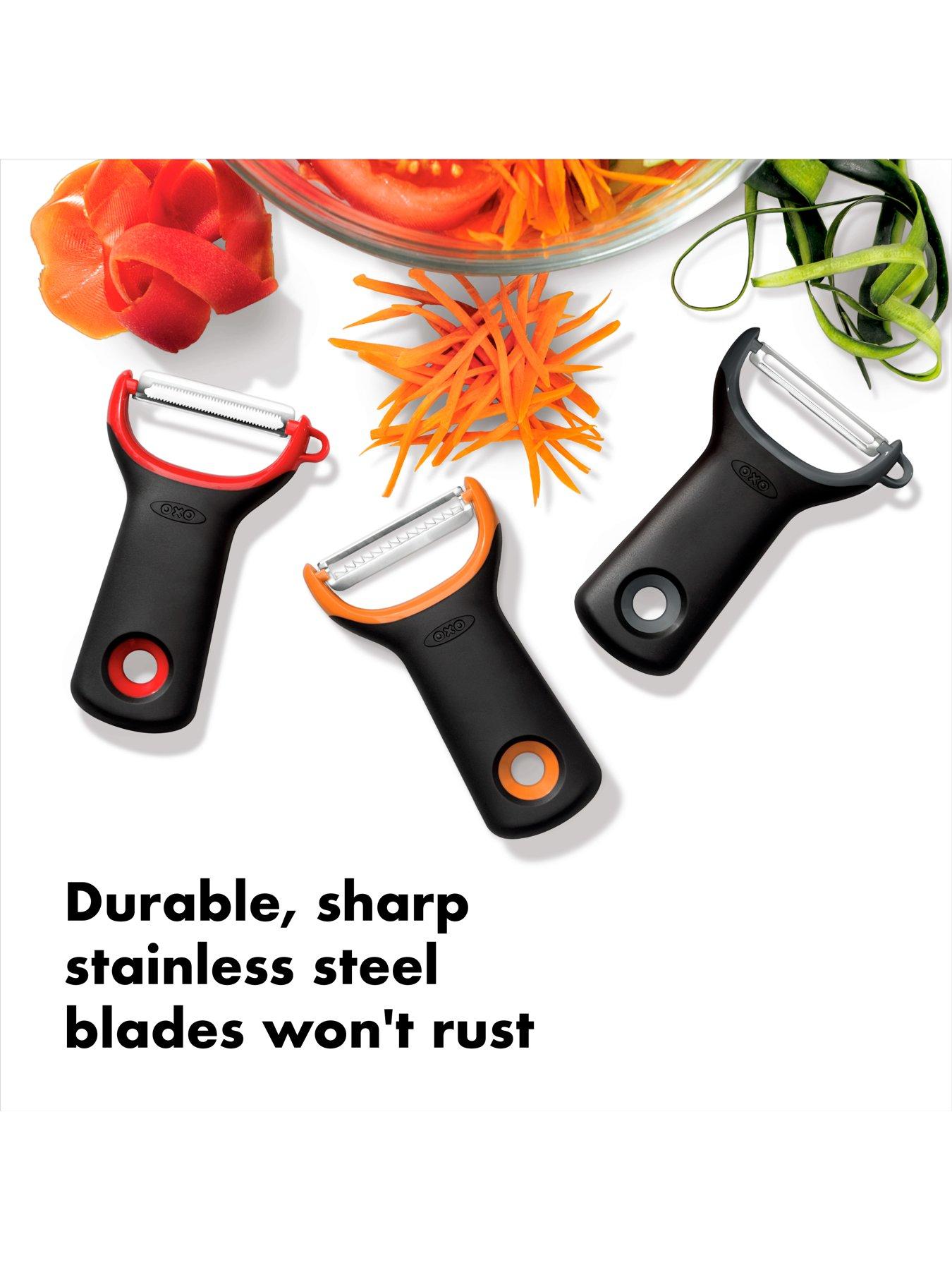 Image 4 of 6 of OXO 3-piece Assorted Prep Peeler Set