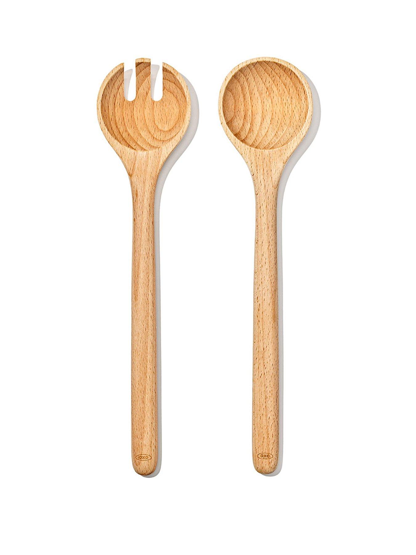 OXO Beechwood Salad Servers - 2-piece Set