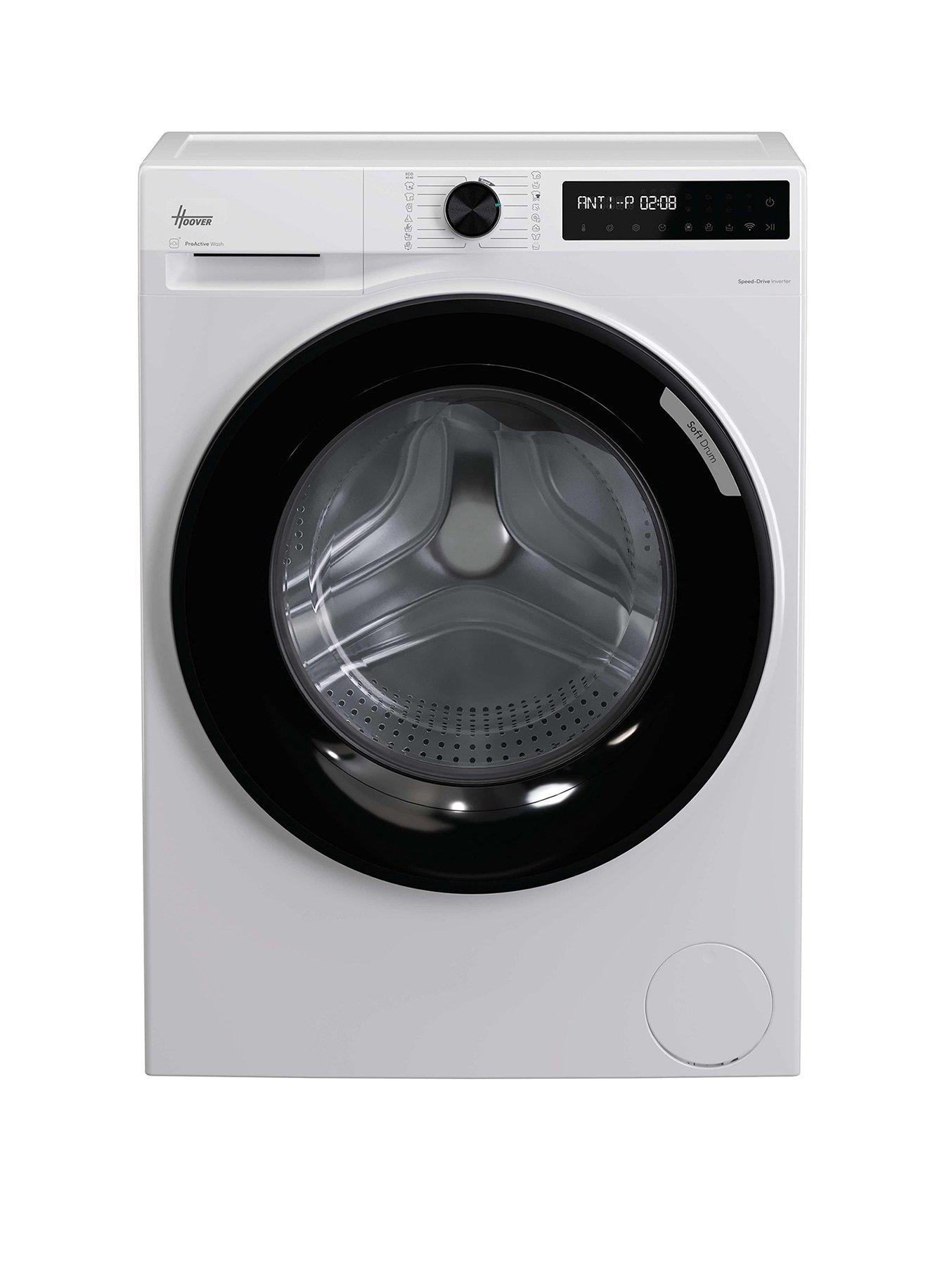 Hoover Pro Wash Series 3 HBR 410BL8-80 10kg Washing Machine, A Rated, 1400 rpm, White, Wifi