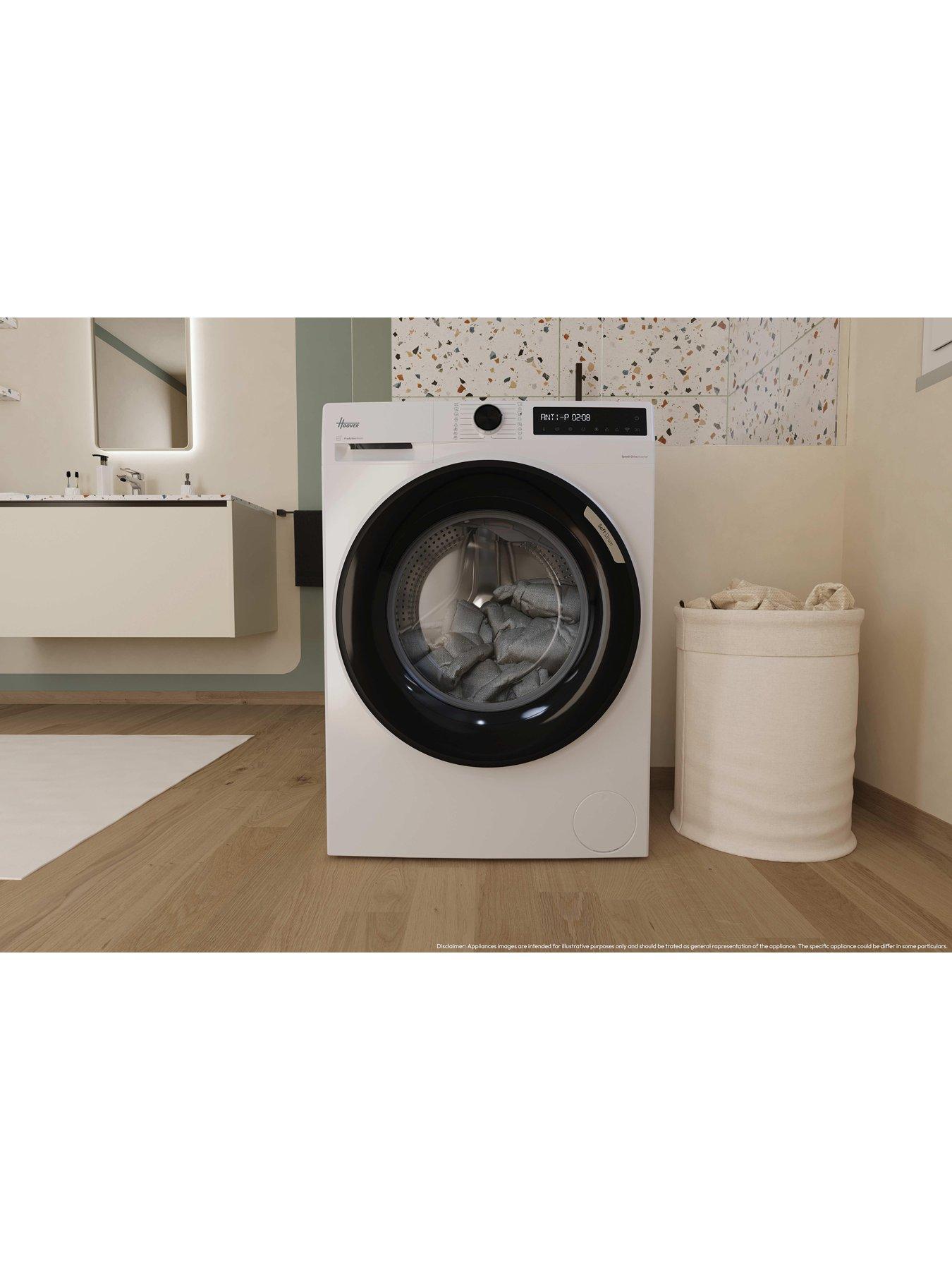 Image 4 of 7 of Hoover Pro Wash Series 3 HBR 411BL9-80 - 11kg Load, 1400 Spin -Washing Machine - White