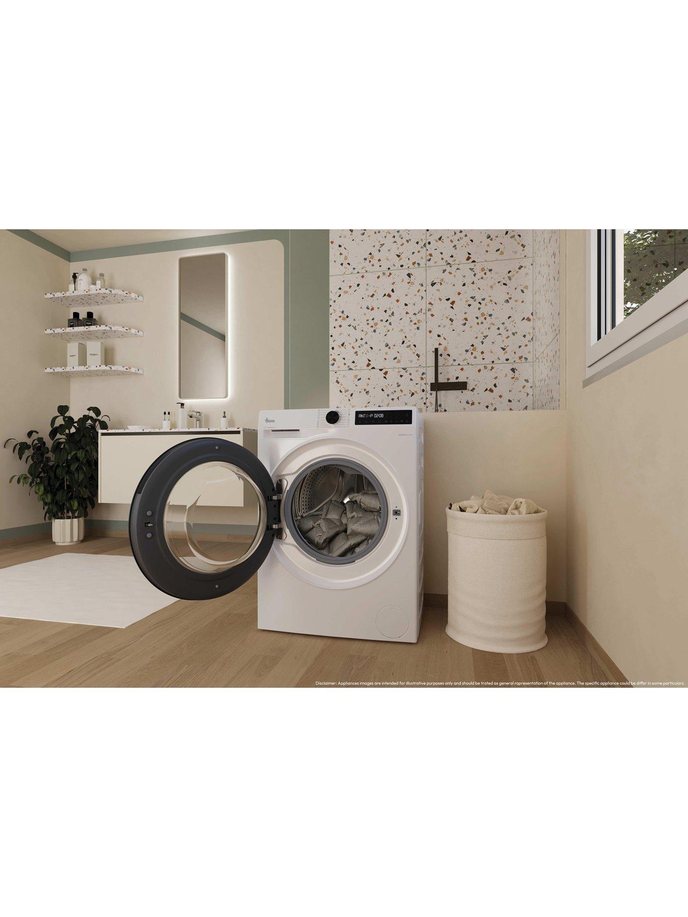 Image 5 of 7 of Hoover Pro Wash Series 3 HBR 411BL9-80 - 11kg Load, 1400 Spin -Washing Machine - White