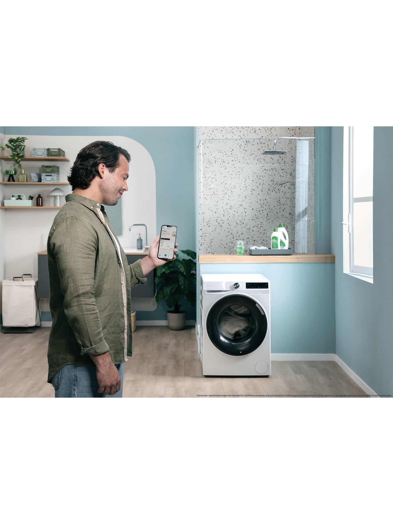 Image 6 of 7 of Hoover Pro Wash Series 3 HBR 411BL9-80 - 11kg Load, 1400 Spin -Washing Machine - White