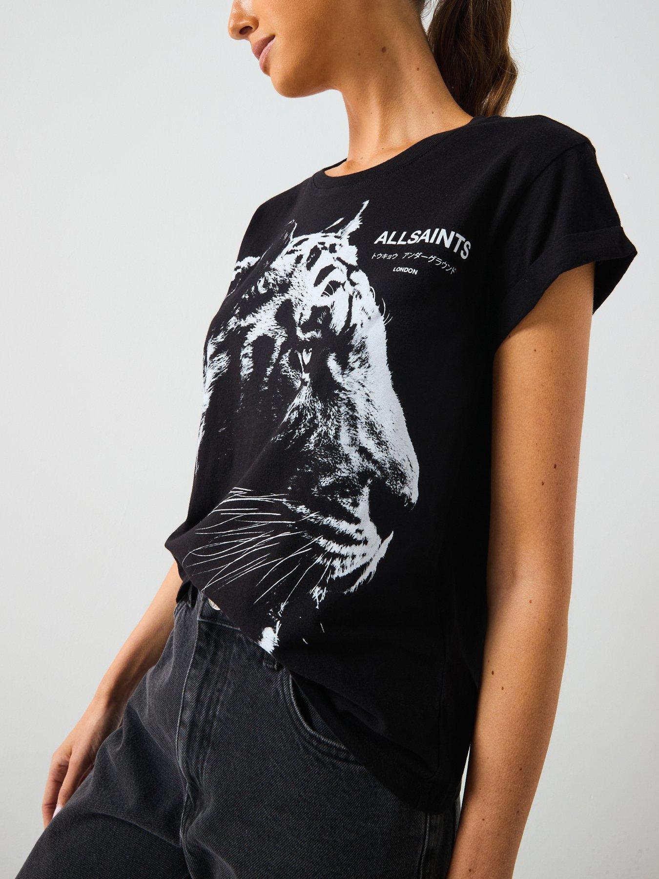 AllSaints Ivana Anna T-Shirt - Black
