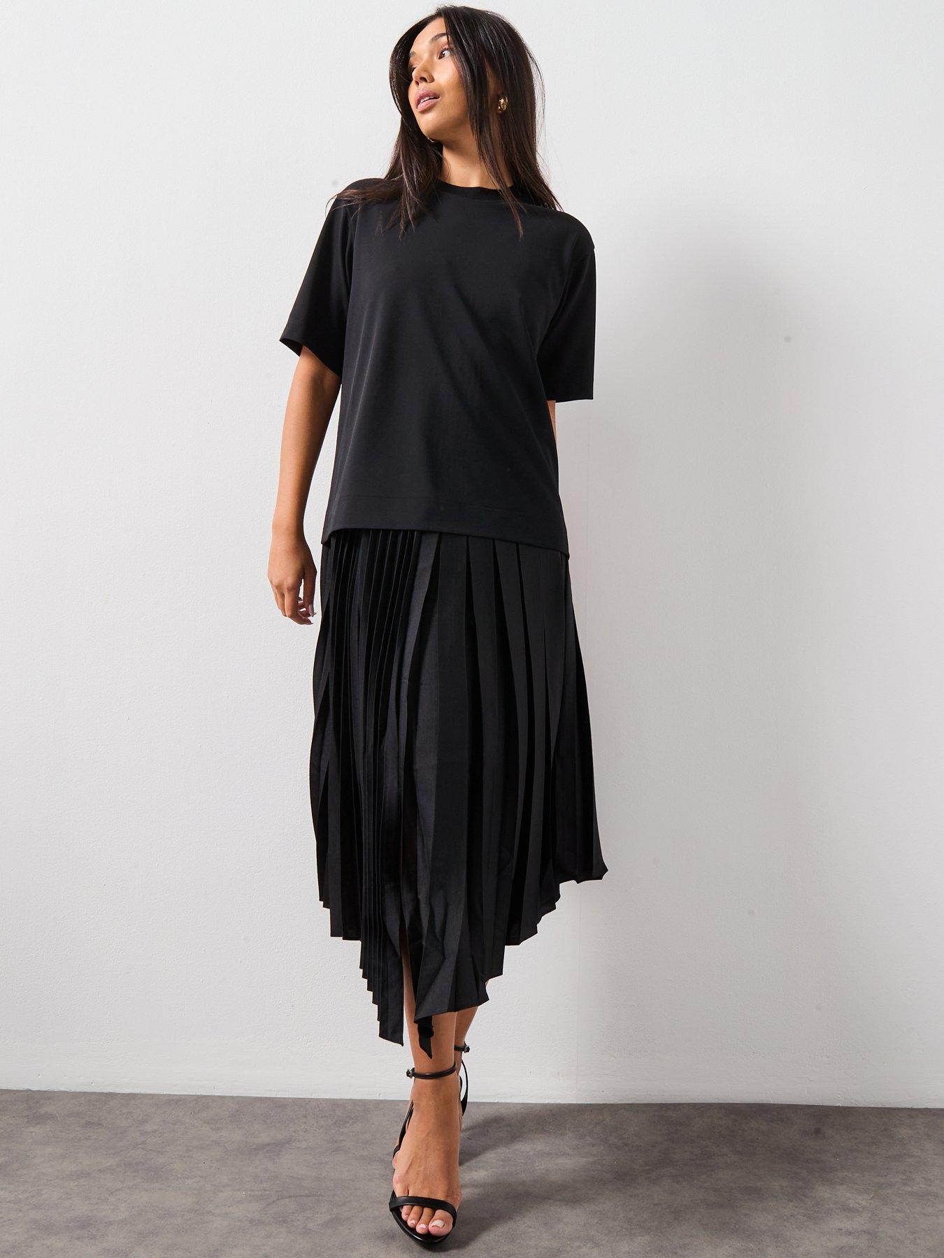 AllSaints Jax Tee Dress - Black
