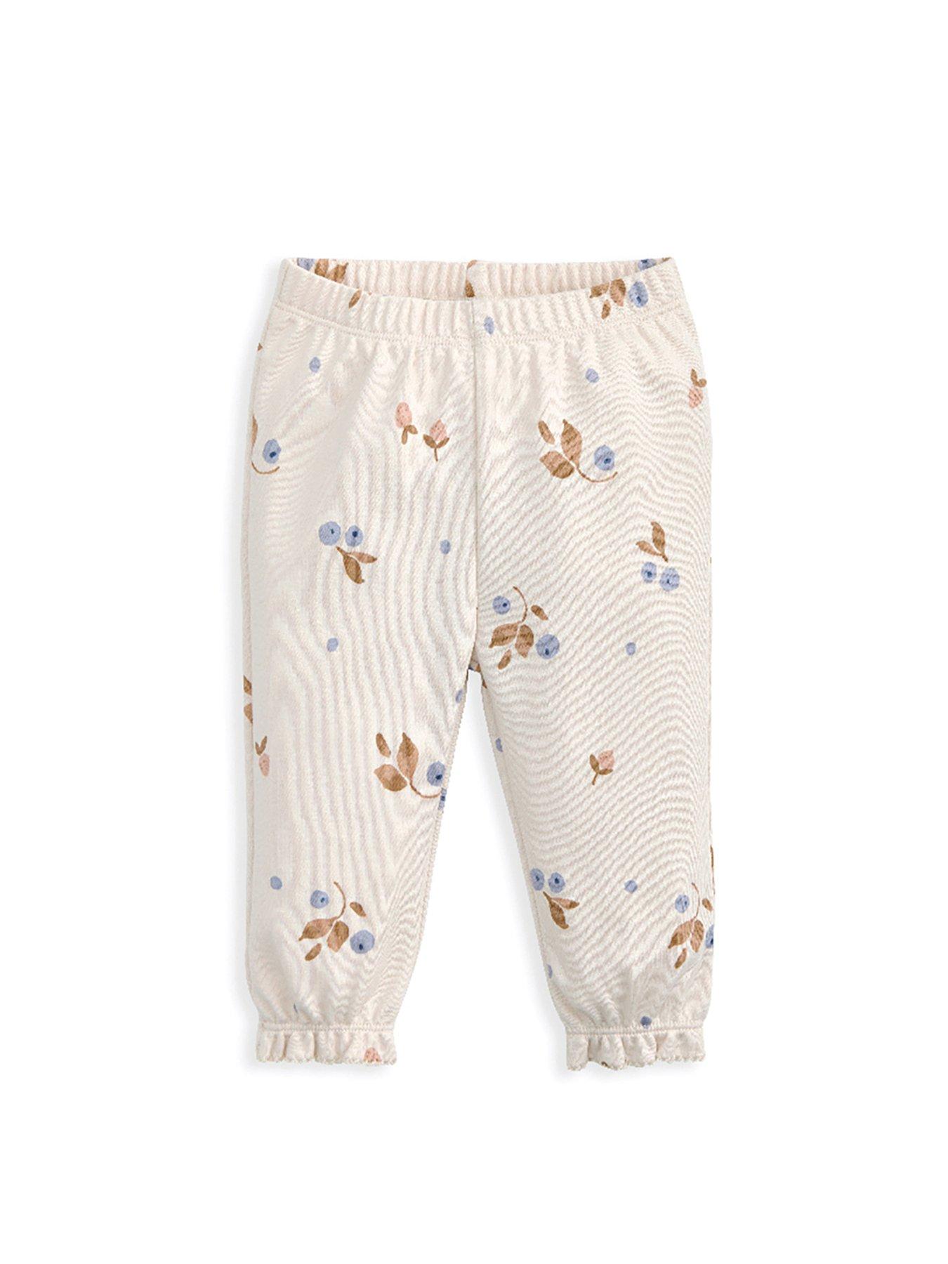 Image 4 of 4 of Mamas & Papas Baby Girls Berries Print Pyjamas - Cream