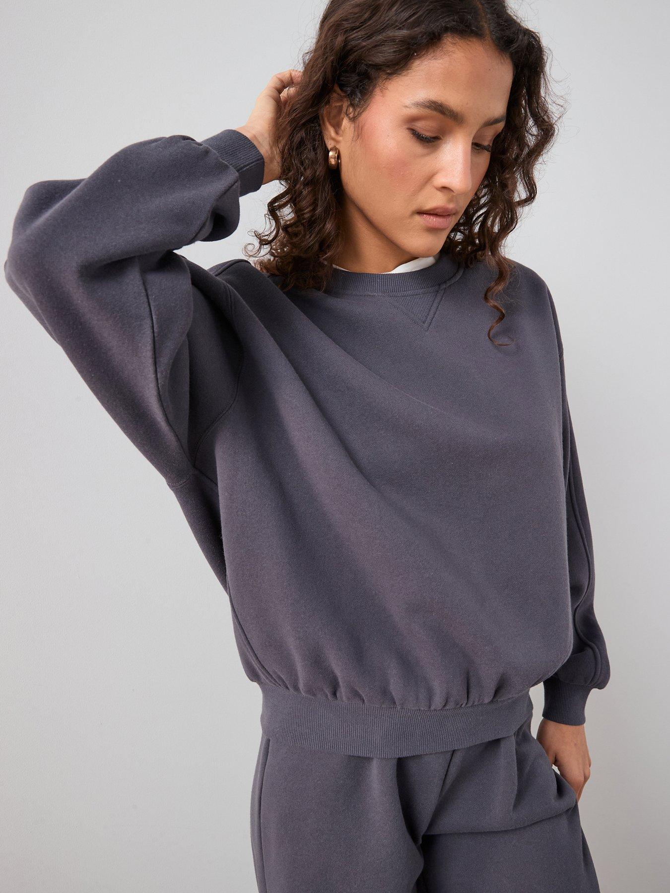 The Very Collection Crew Neck Sweatshirt - Grey