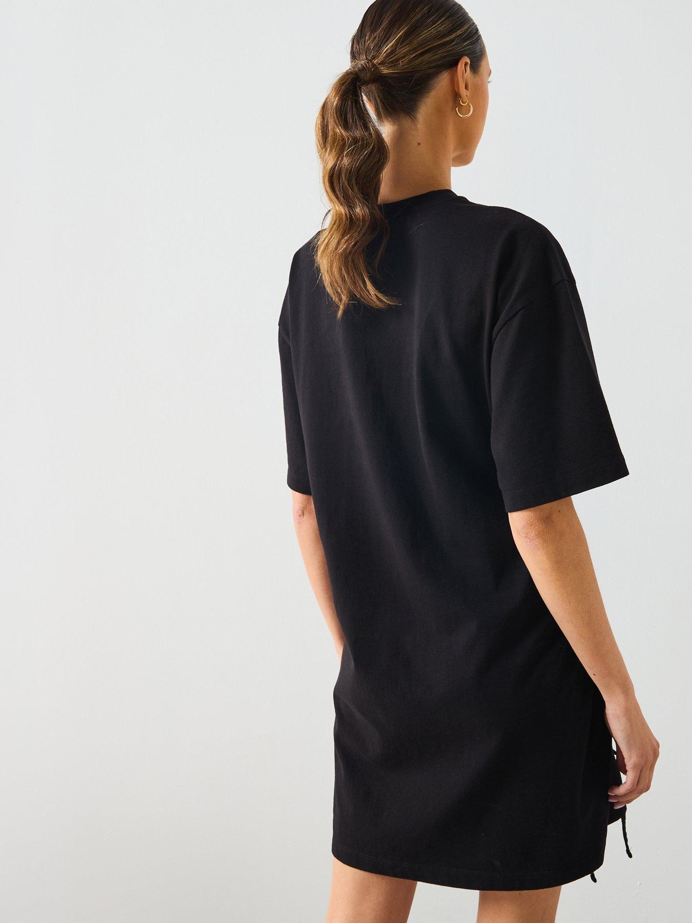 Image 2 of 6 of AllSaints Ivana Naeina Dress - Black