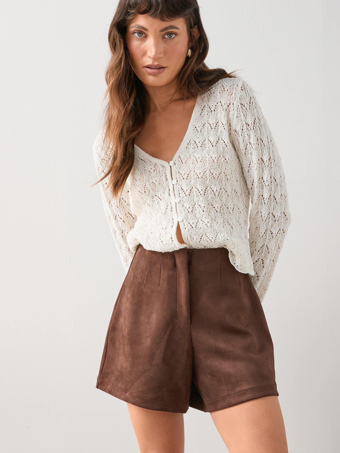 Image 6 of 6 of The Very Collection Suede Short