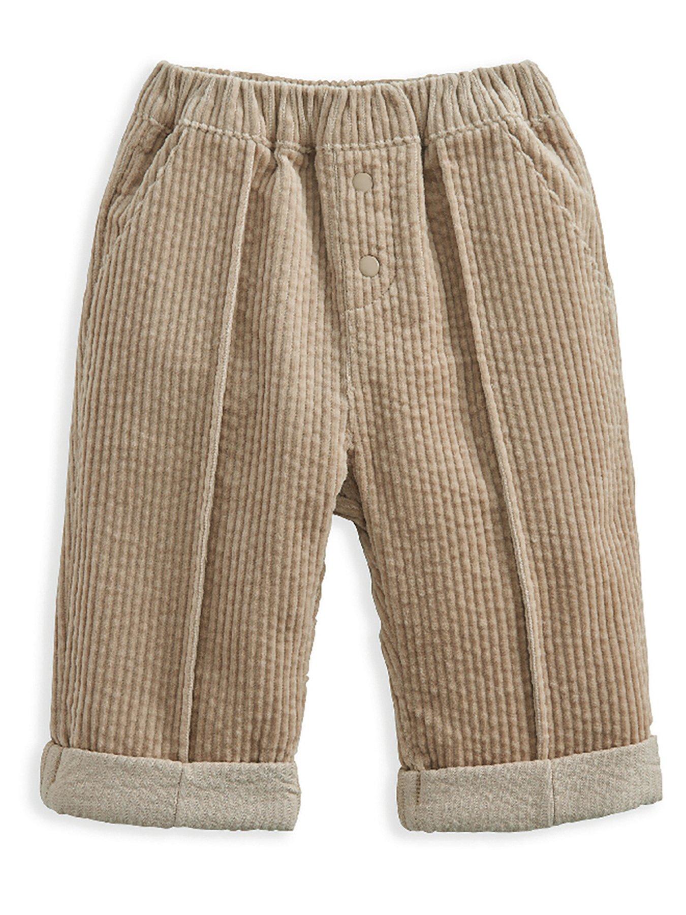 undefined Baby Boys Cord Trousers - Beige