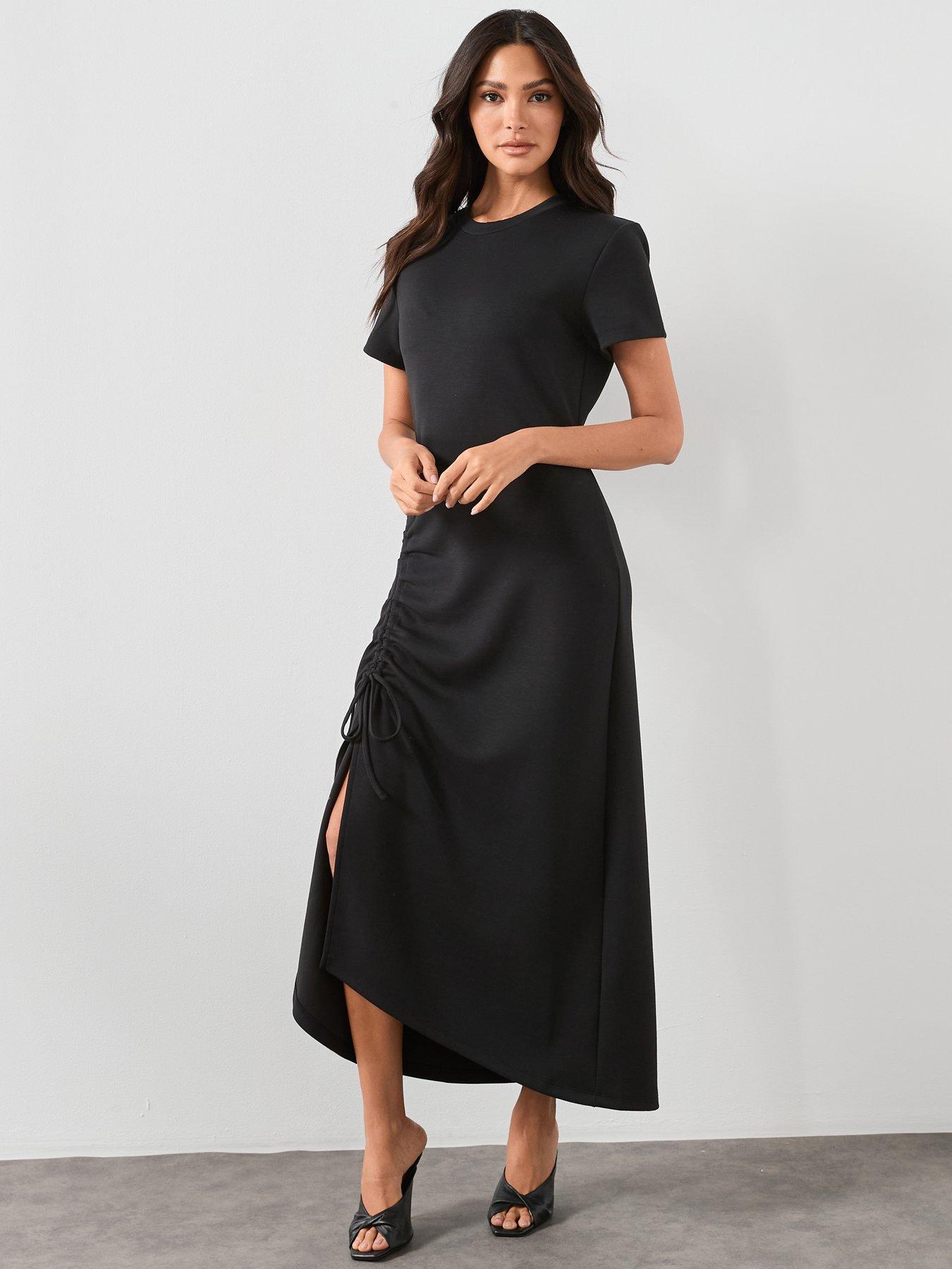 Allsaints Mila Jersey Dress - Black