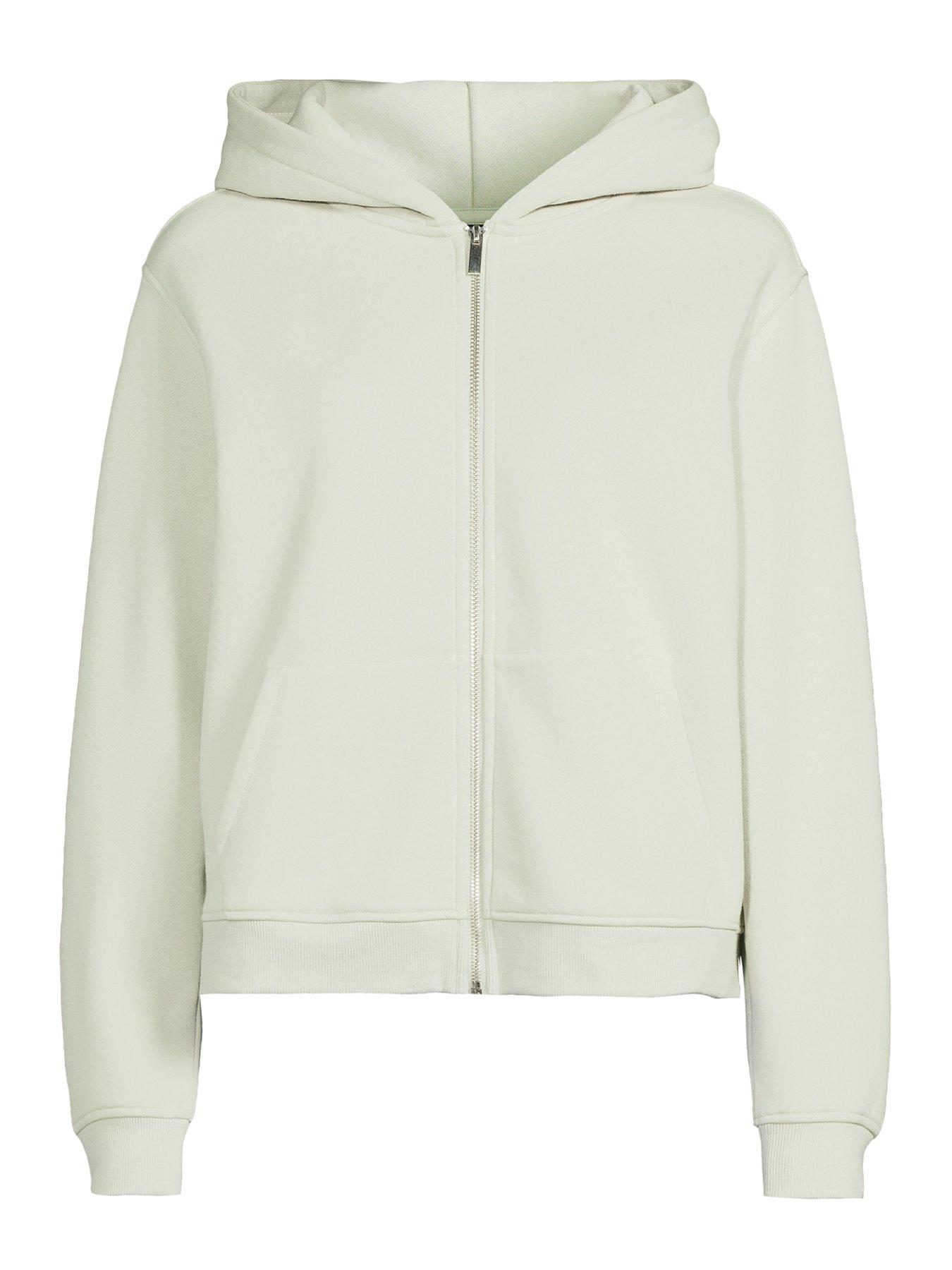 Image 7 of 7 of The Very Collection Zip Up Hoodie - Sage
