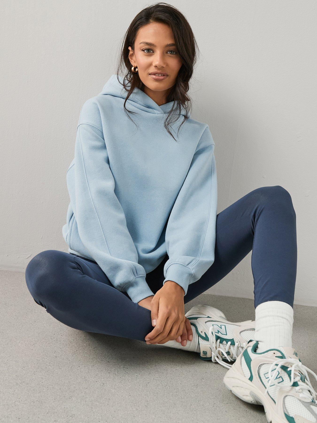 The Very Collection Relaxed Hoodie - Blue