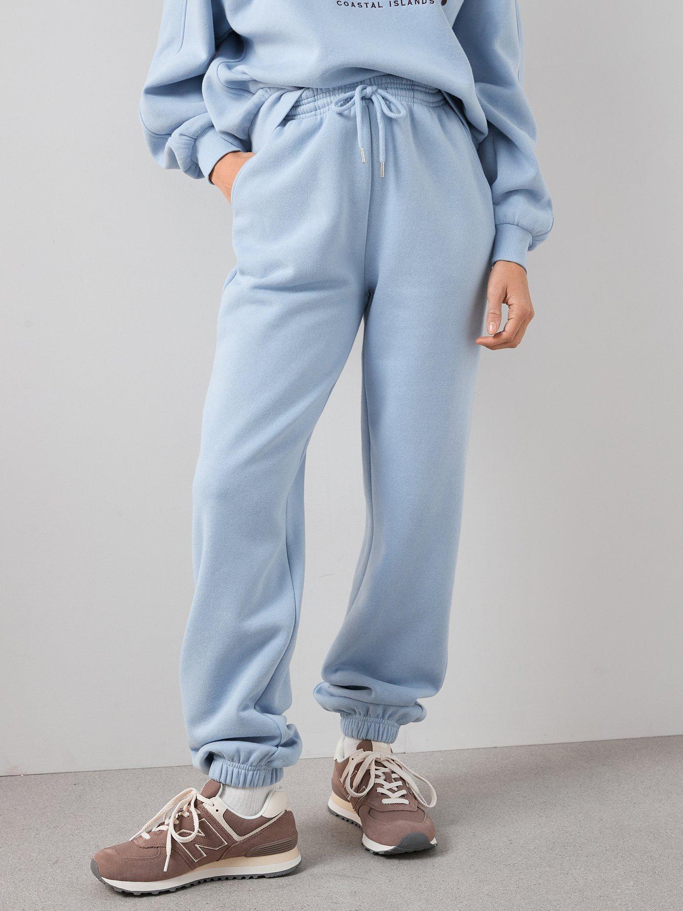 The Very Collection Relaxed Cuffed Jogger - Blue