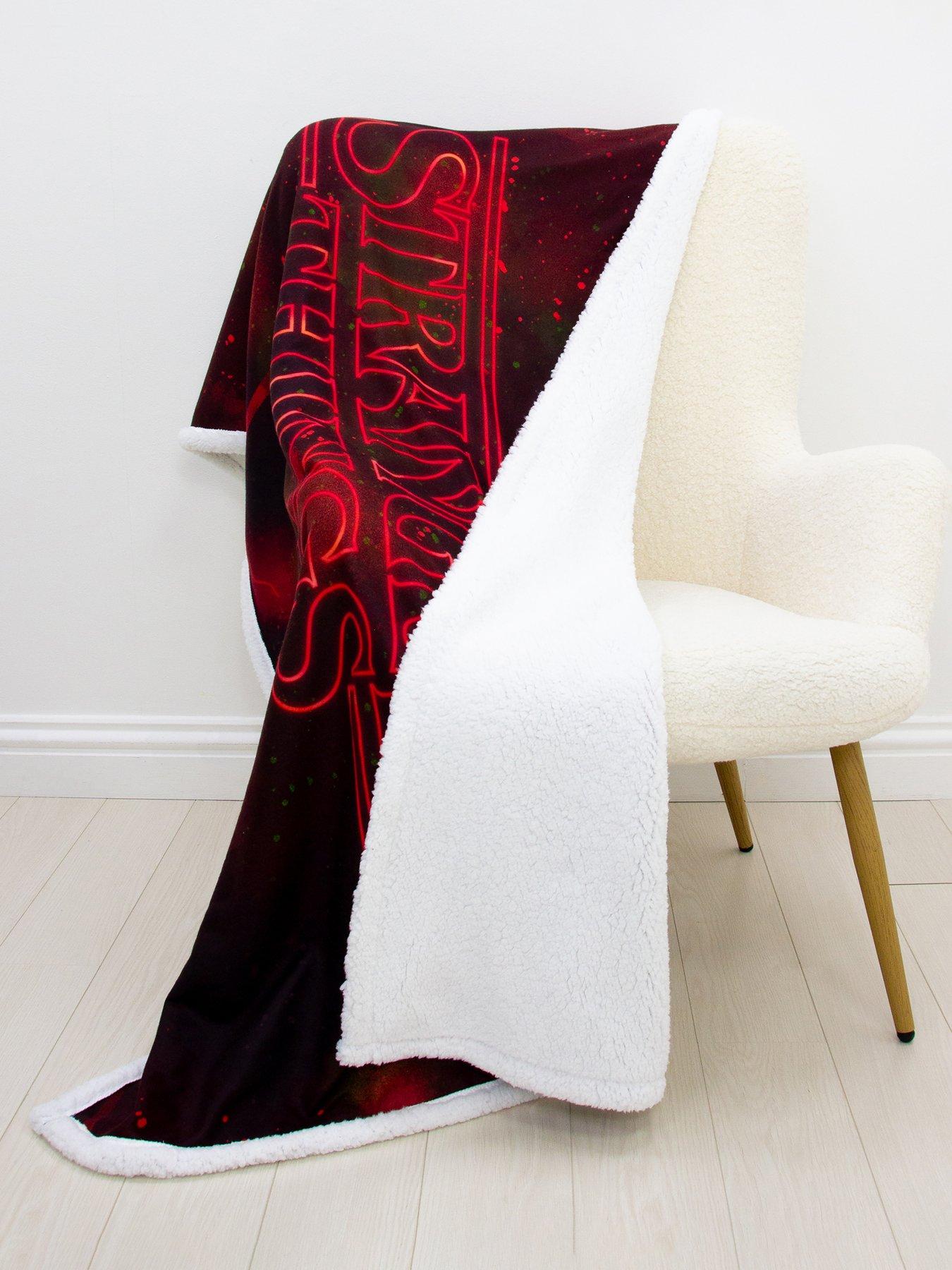 Stranger Things Hijack Sherpa Blanket
