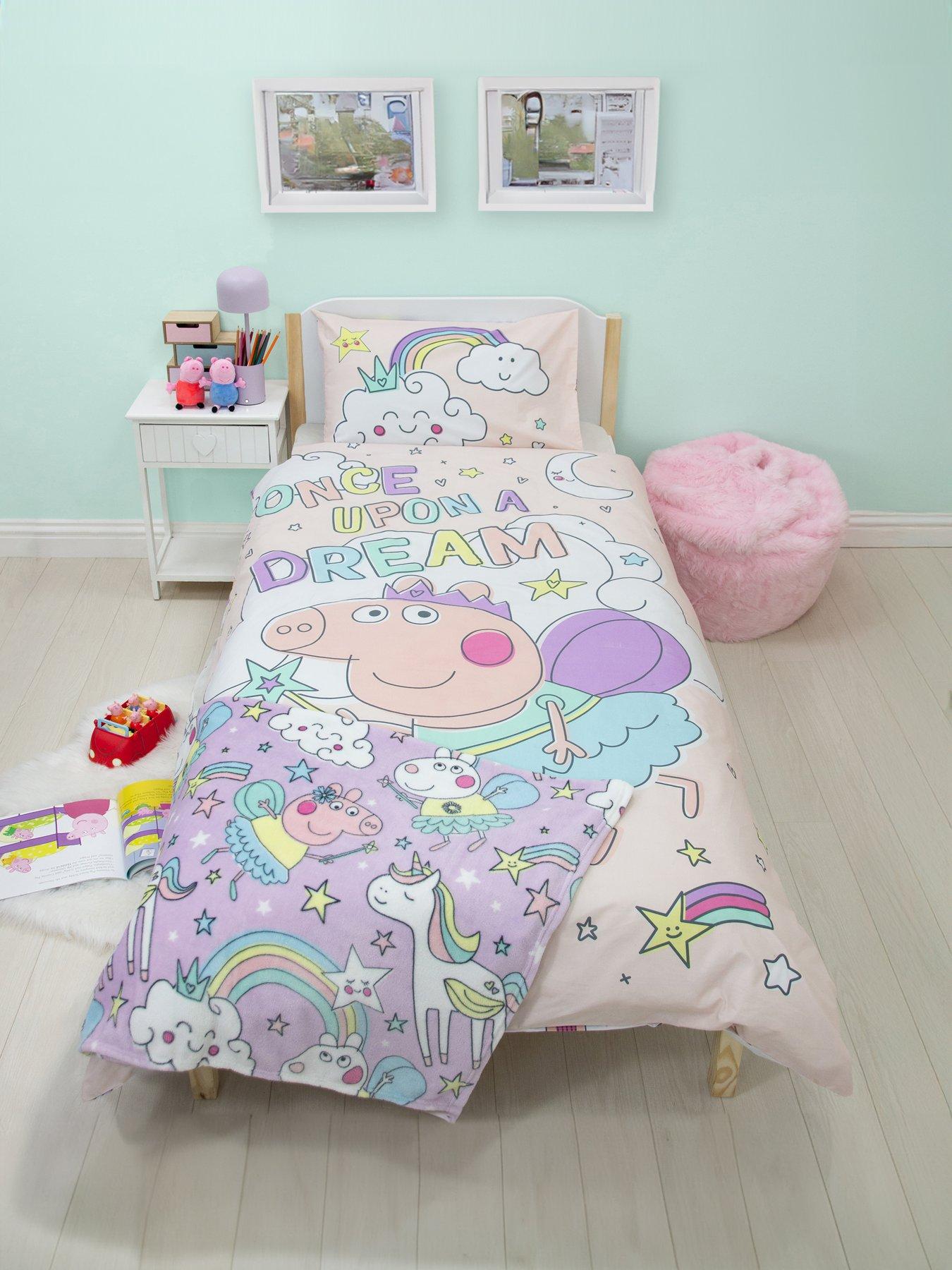 undefined Peppa Pig Bedtime Panel Duvet- Single