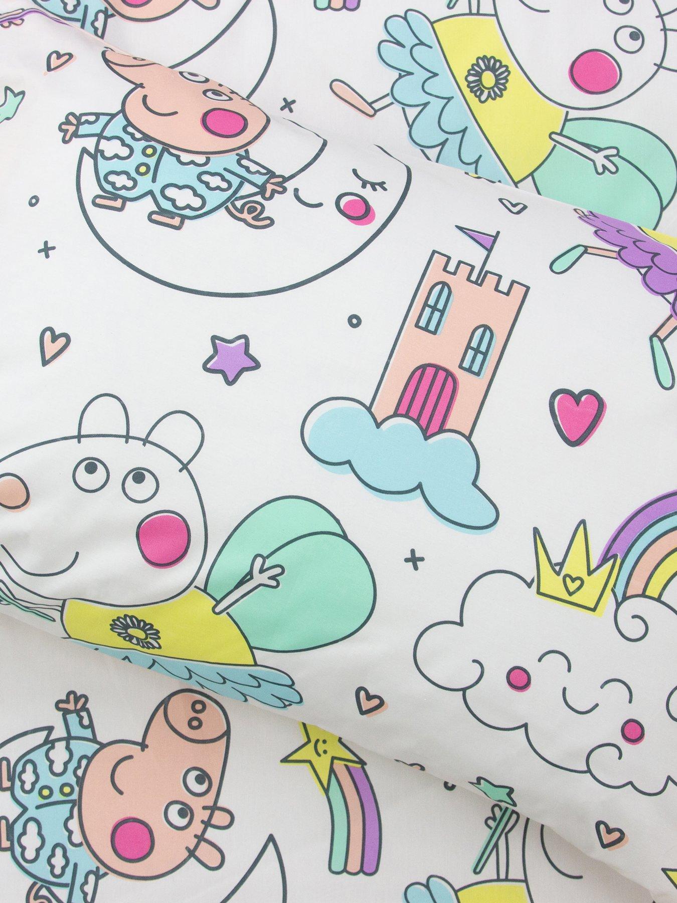 Image 3 of 6 of Peppa Pig Bedtime Panel Duvet- Single