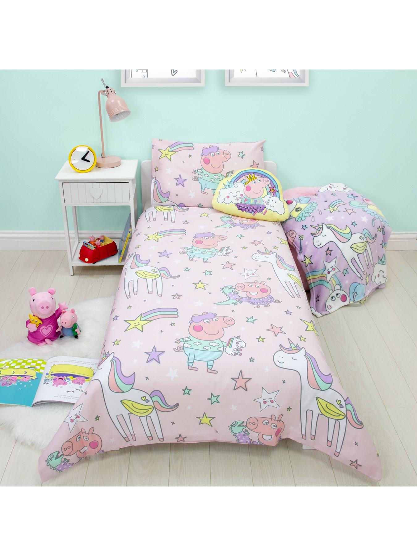 Image 3 of 6 of Peppa Pig Bedtime Panel Duvet - Junior
