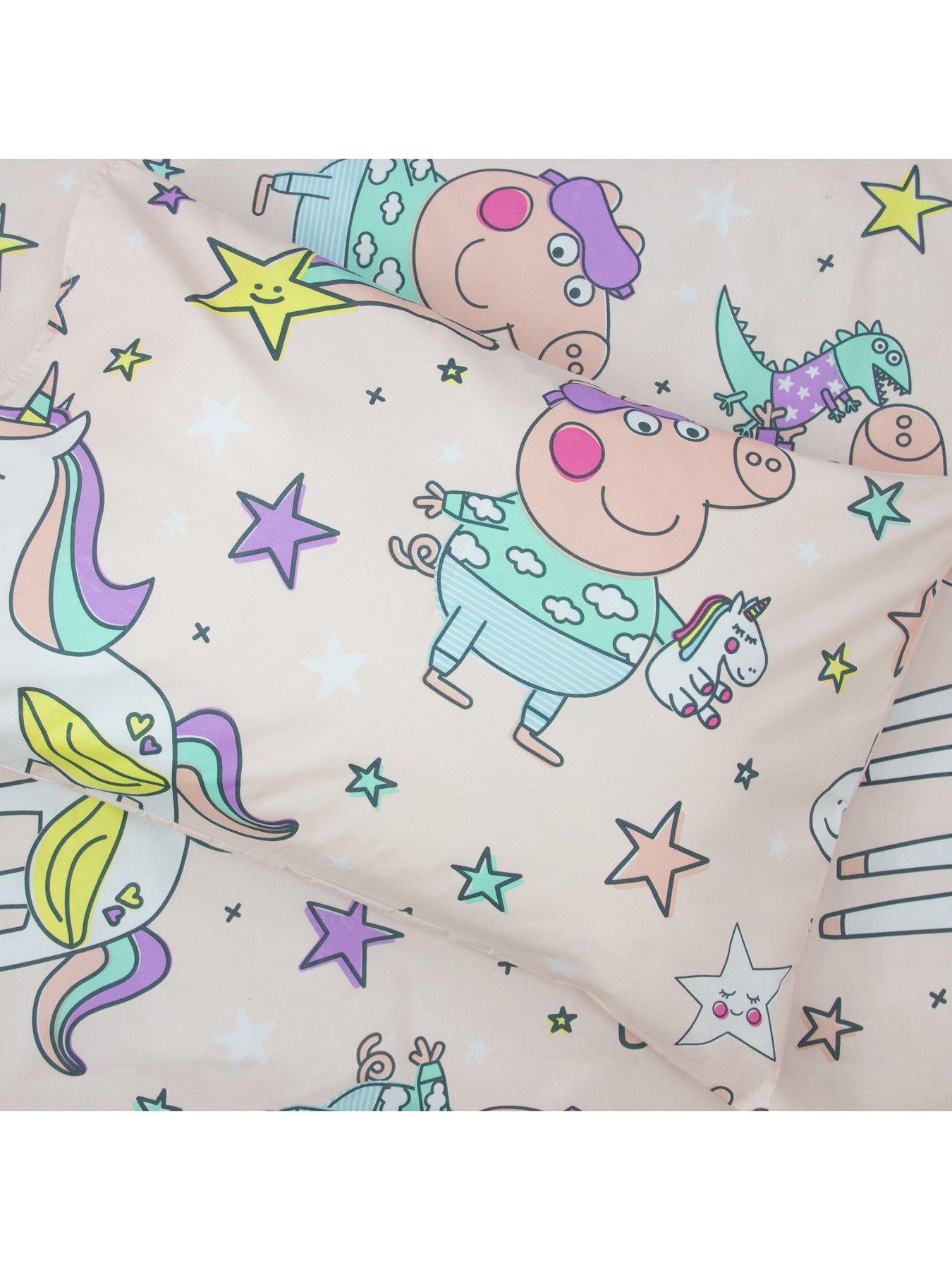 Image 5 of 6 of Peppa Pig Bedtime Panel Duvet - Junior