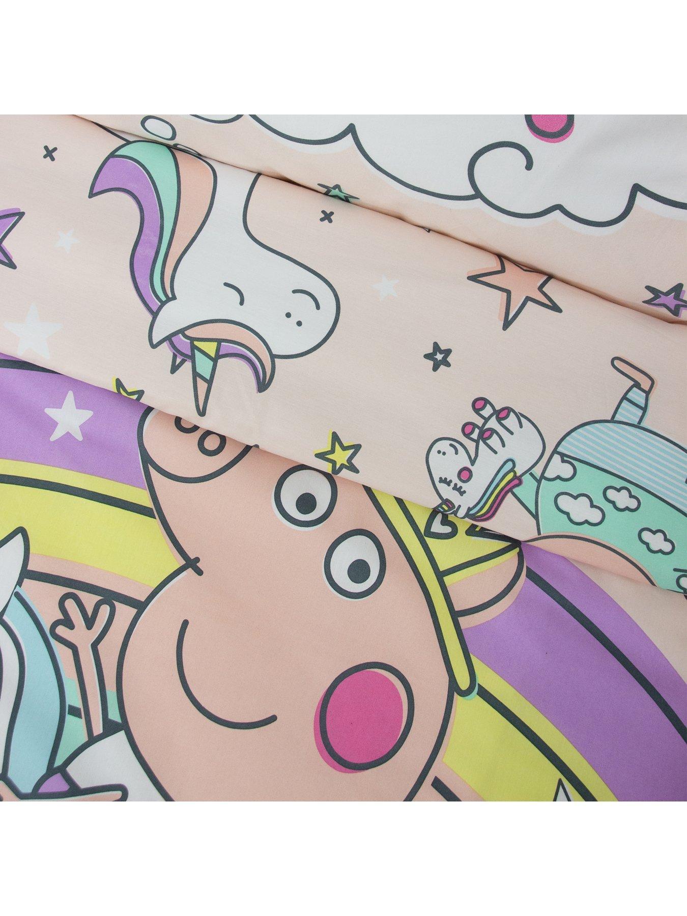 Image 6 of 6 of Peppa Pig Bedtime Panel Duvet - Junior