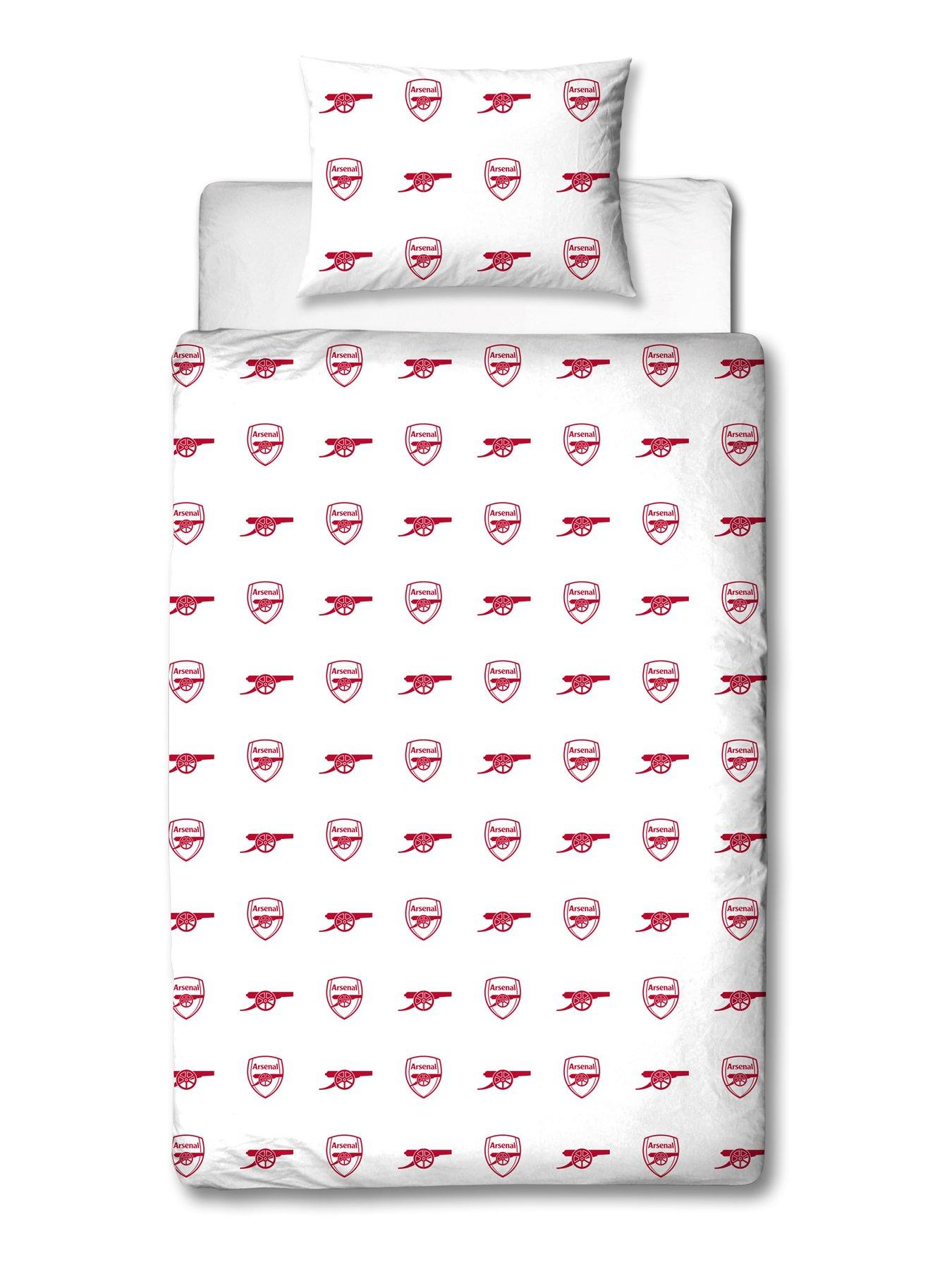 Premium Arsenal FC 3D Printed Duvet Cover Set - Style 1 (Double Bed) | Shop Today. Get It