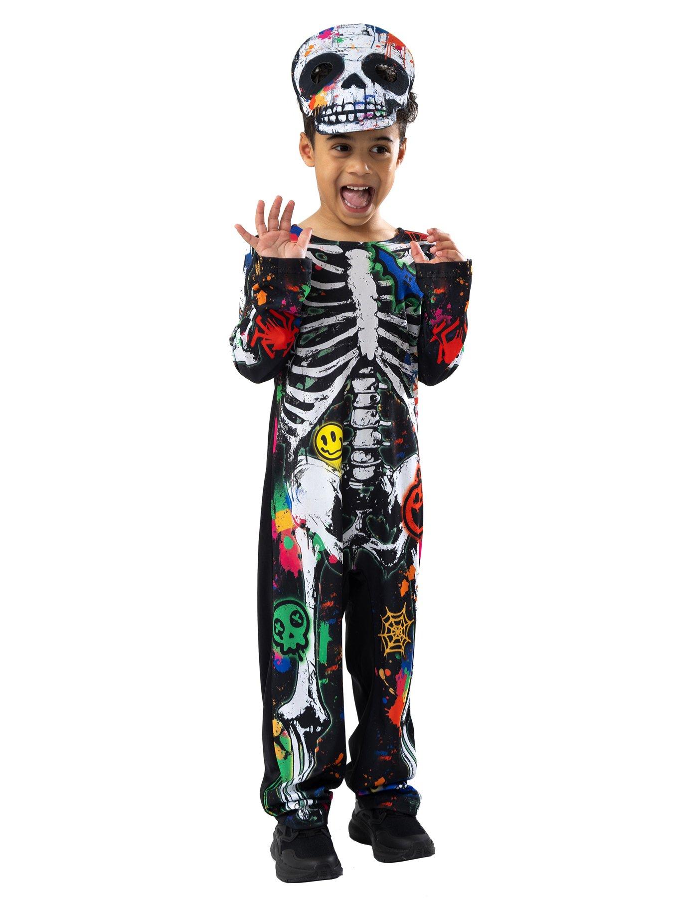 Image 2 of 6 of Graffiti Skeleton Costume