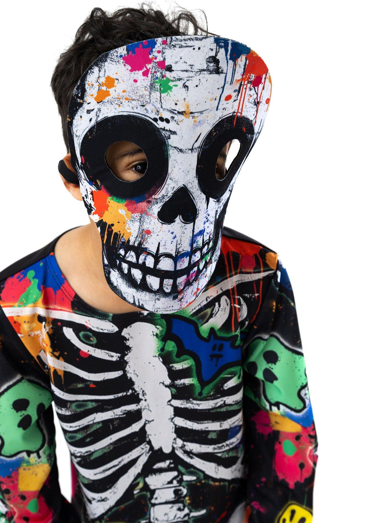 Image 3 of 6 of Graffiti Skeleton Costume