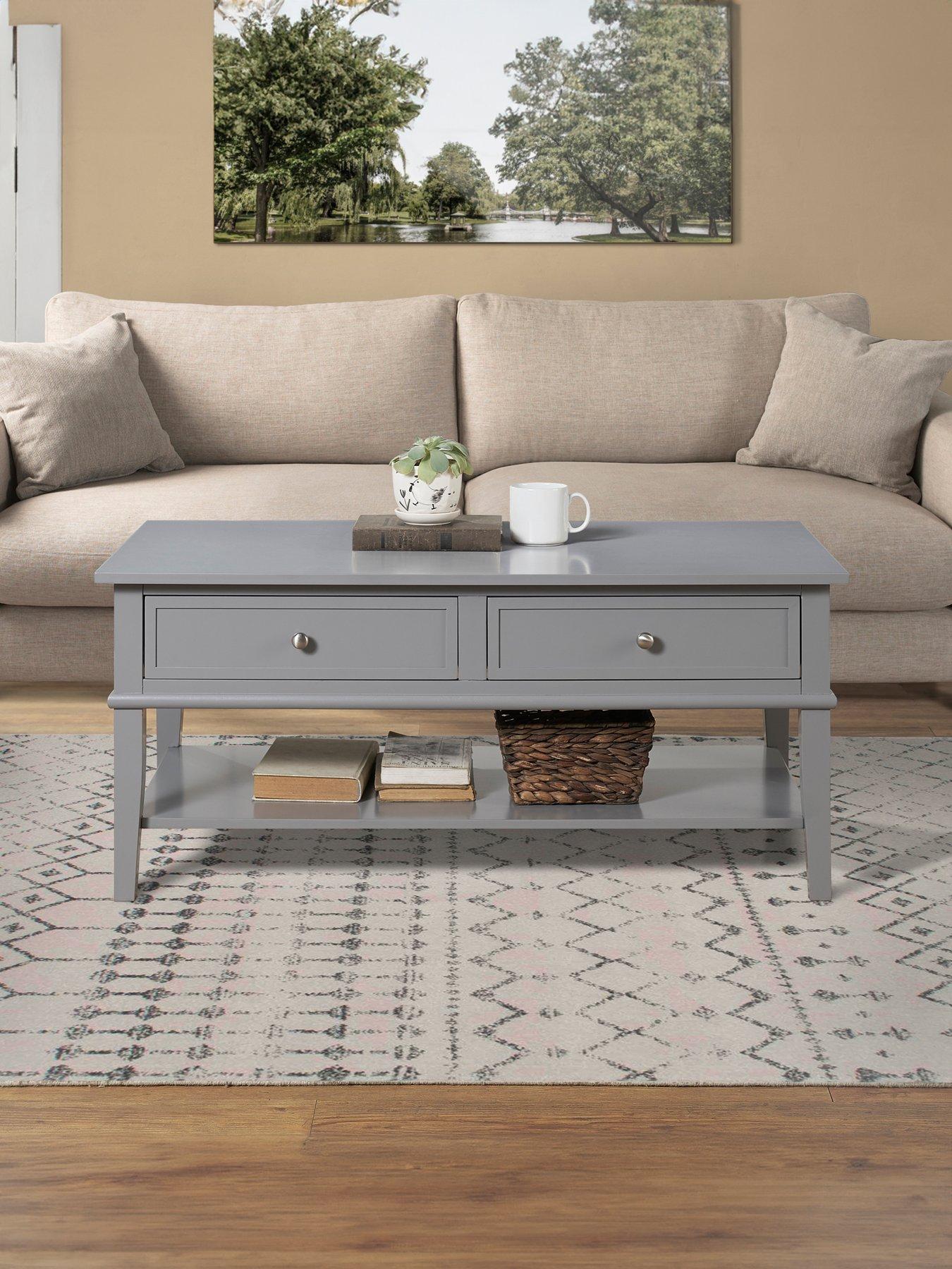 Dorel Home Franklin Coffee Table Grey