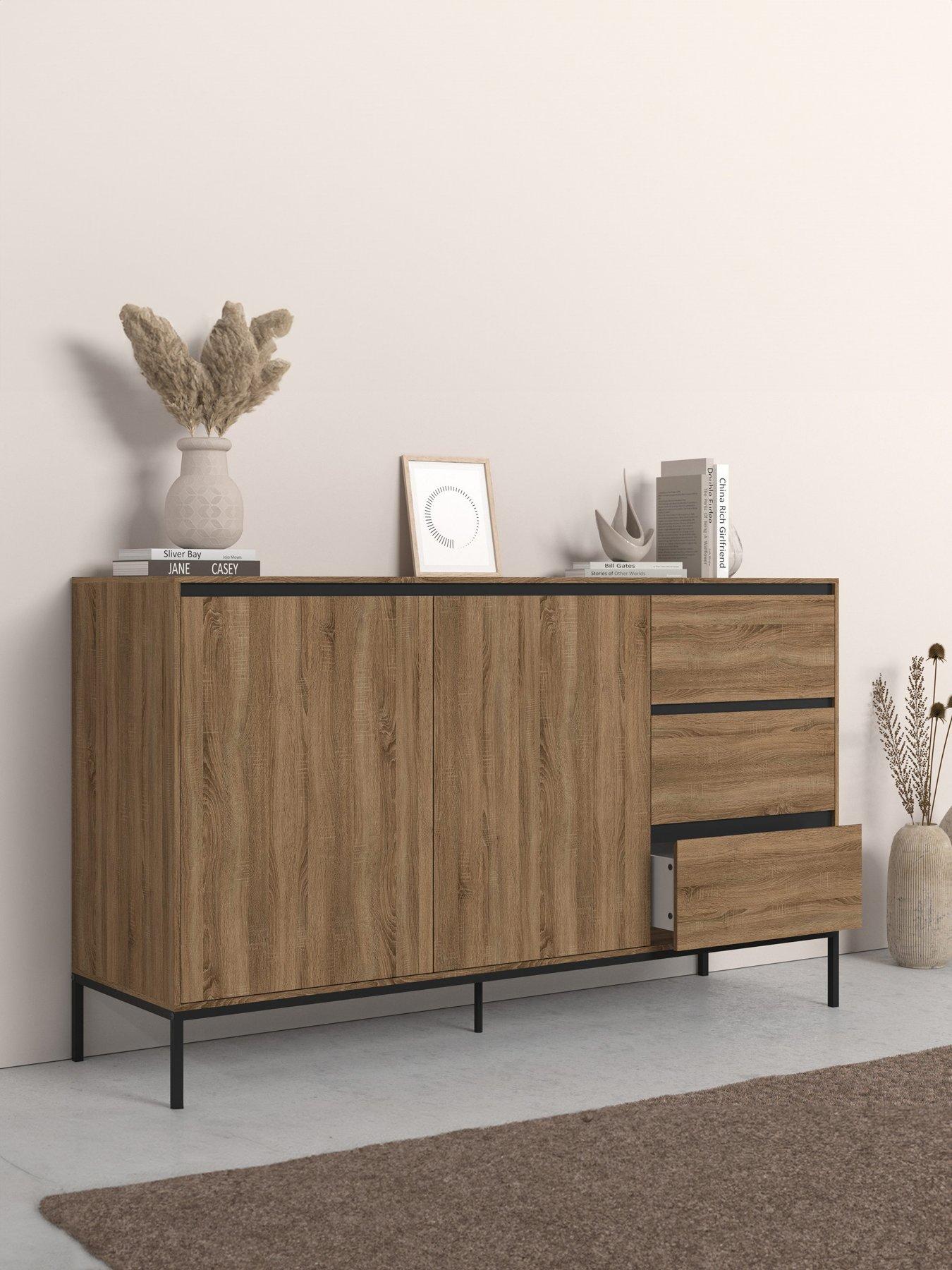undefined Bari Sideboard - 2 Door / 3 Drawer