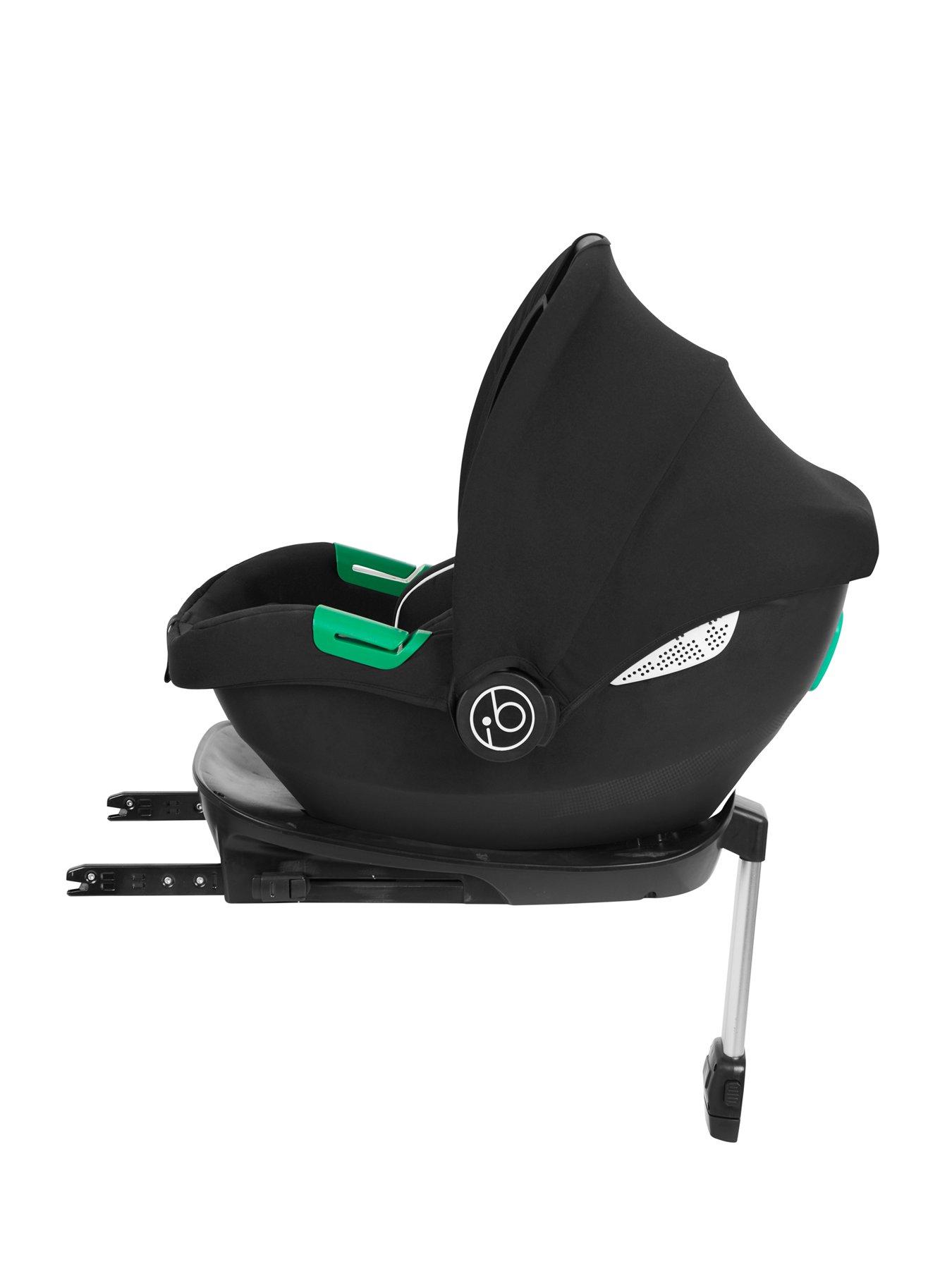 Image 6 of 6 of Ickle Bubba Cosmo All-in-One i-Size Travel System with Cirrus Car Seat &amp; ISOFIX Base - Gunmetal / Black / Tan