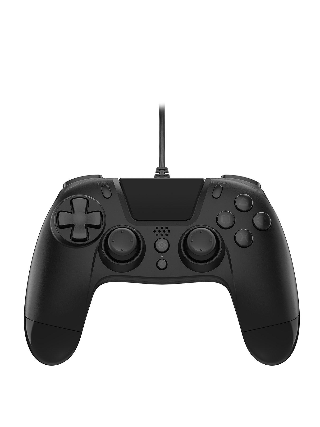 Gioteck VX4 Wired Controller for PS4, PC - Black