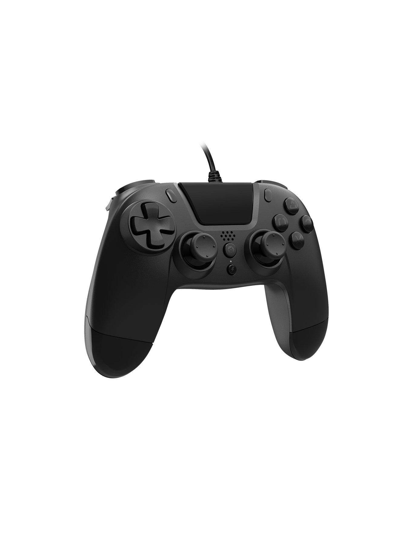 Gioteck VX4 Wired Controller for PS4, PC Black Very