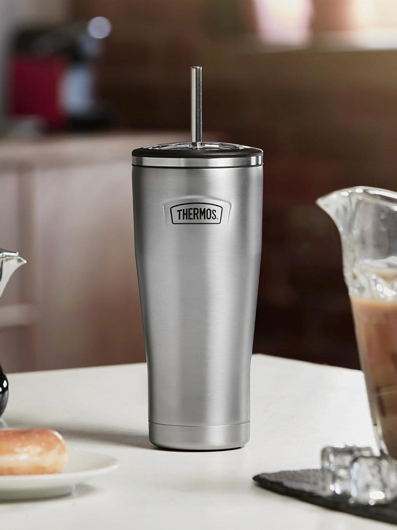 Thermos Icon Series Cold Cup Stainless Steel Straw 710ml