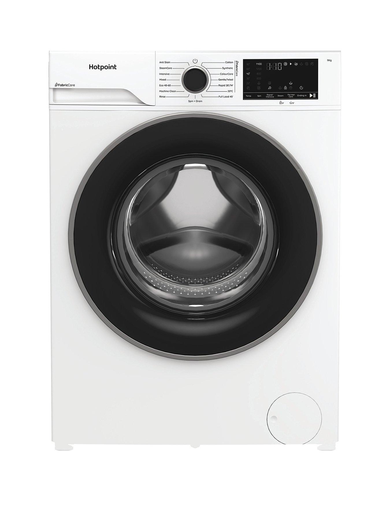 Hotpoint Fabric Care HB 93 CARE UK 9KG Washing Machine - White