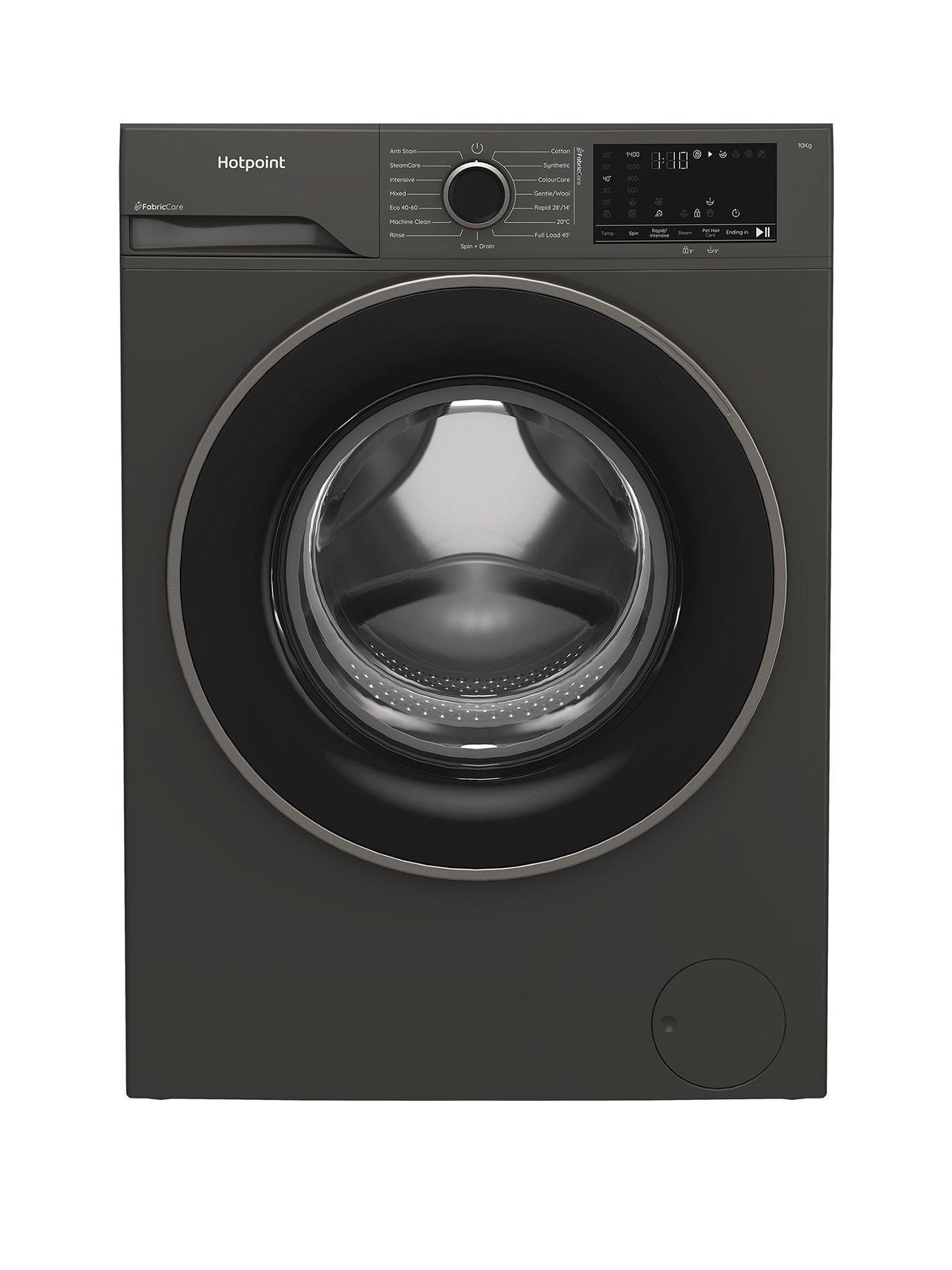 undefined Fabric Care HB 103G CARE UK 10KG Washing Machine - Manhattan Grey