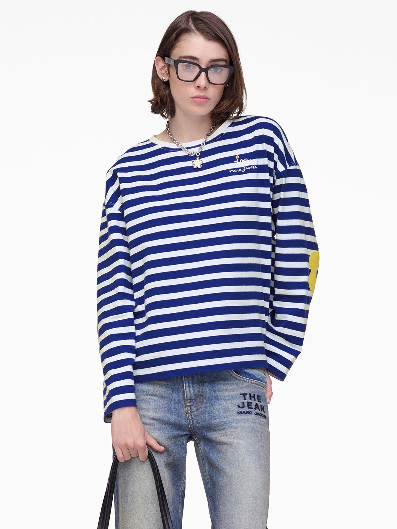 MARC JACOBS Daisy Striped Longsleeve - Blue