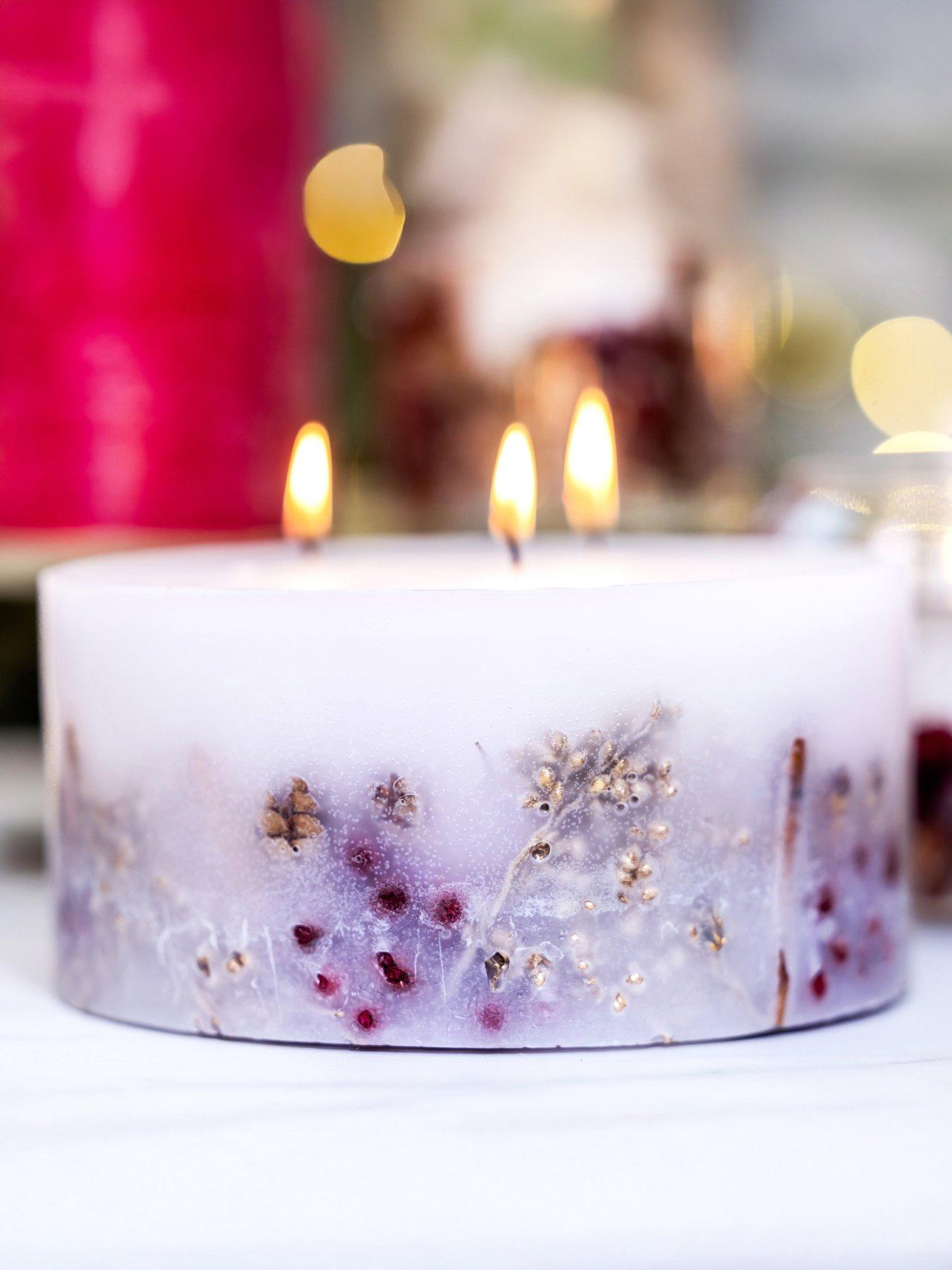 Image 1 of 3 of Stoneglow Stoneglow Cosy Vibes - 3-wick Pillar Candle