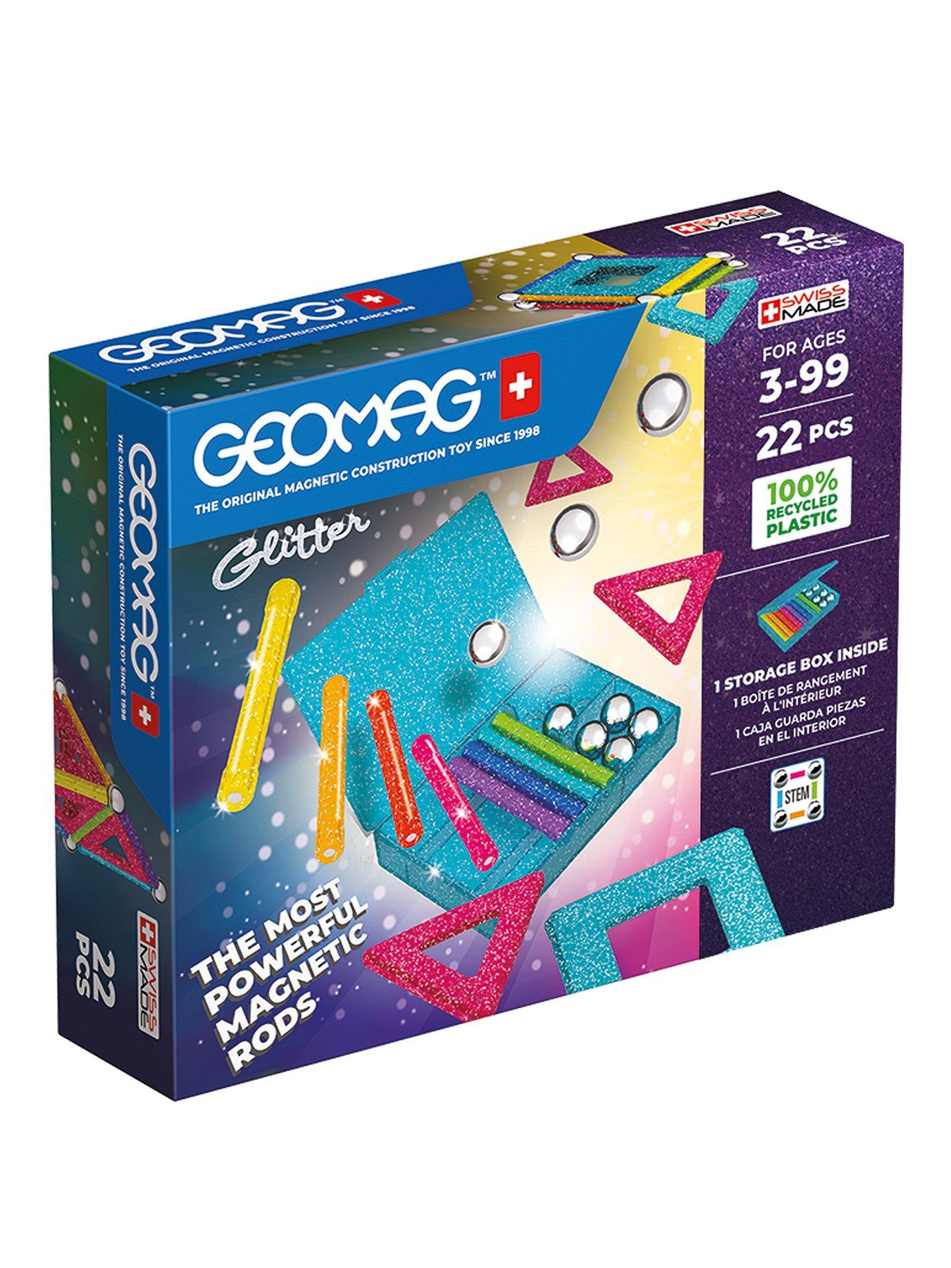 Image 1 of 8 of Geomag Glitter Panels 22 pcs