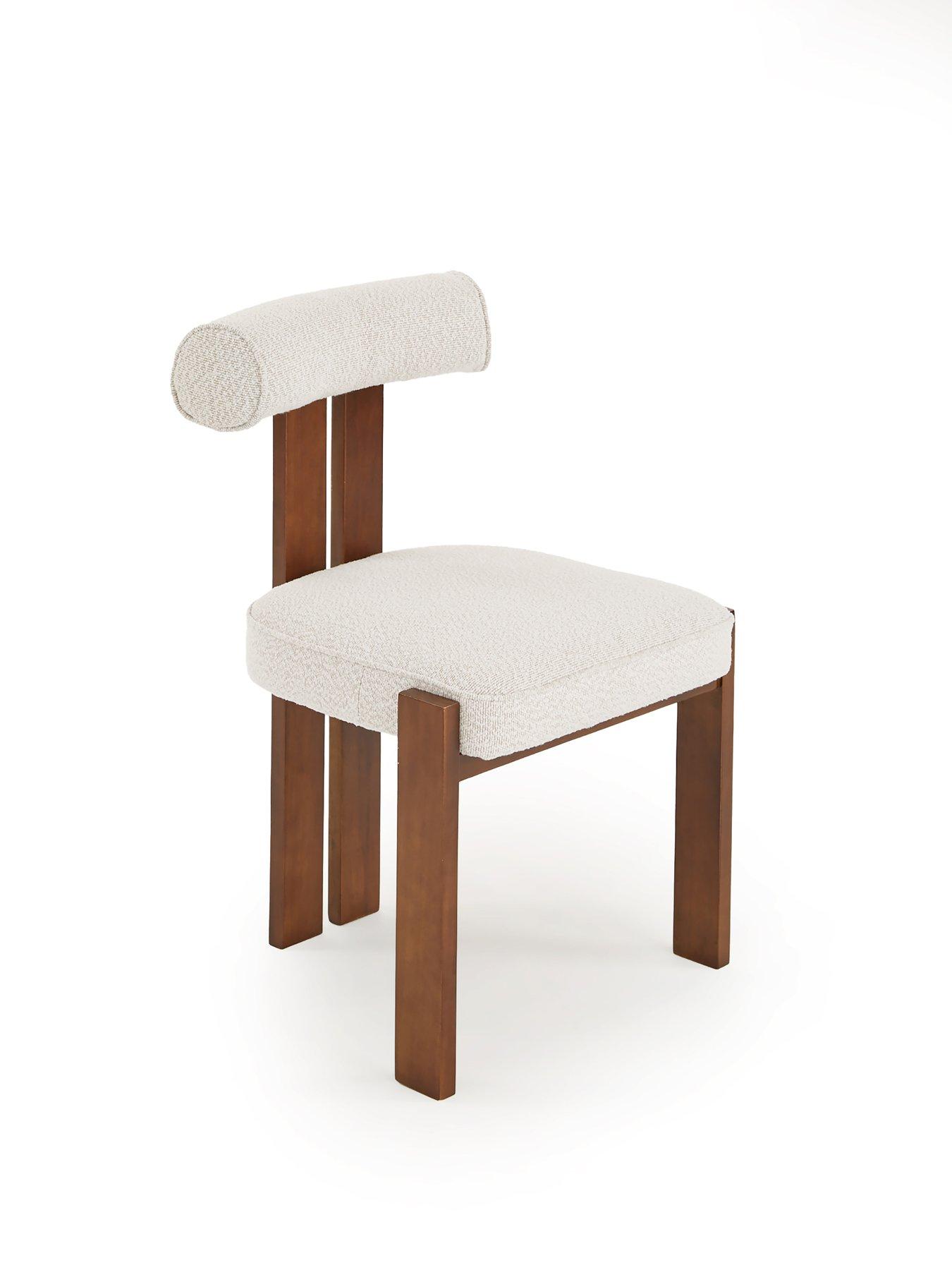 Image 3 of 6 of The Very Collection Amber Pair Of Dining Chairs - FSC Certified&reg;